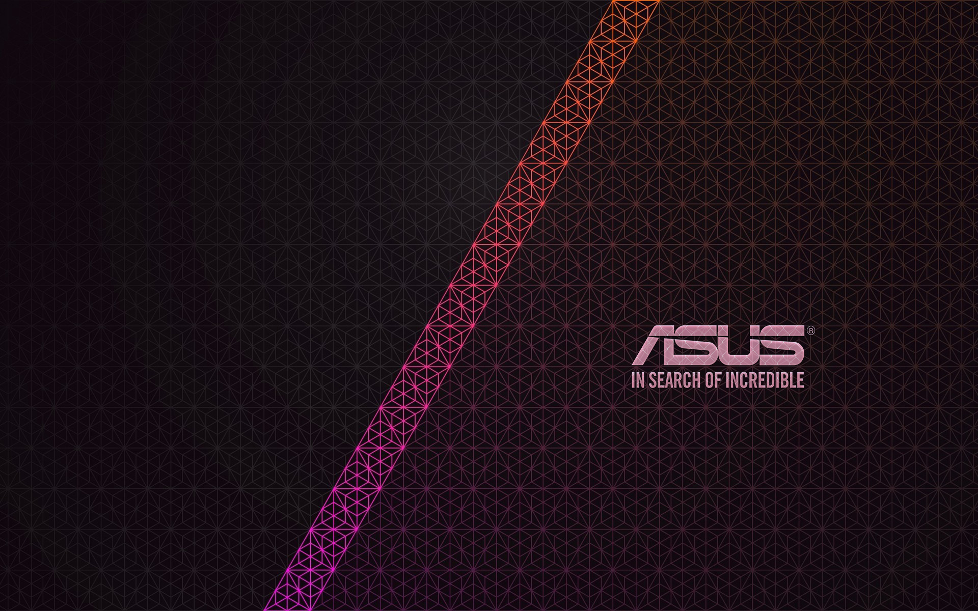 General 1920x1200 ASUS logo digital art pattern texture geometry typography artwork hexagon simple background abstract colorful Zune