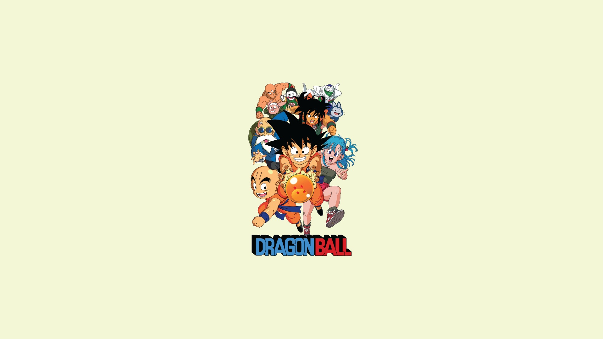 Anime 1920x1080 Dragon Ball Son Goku Krillin