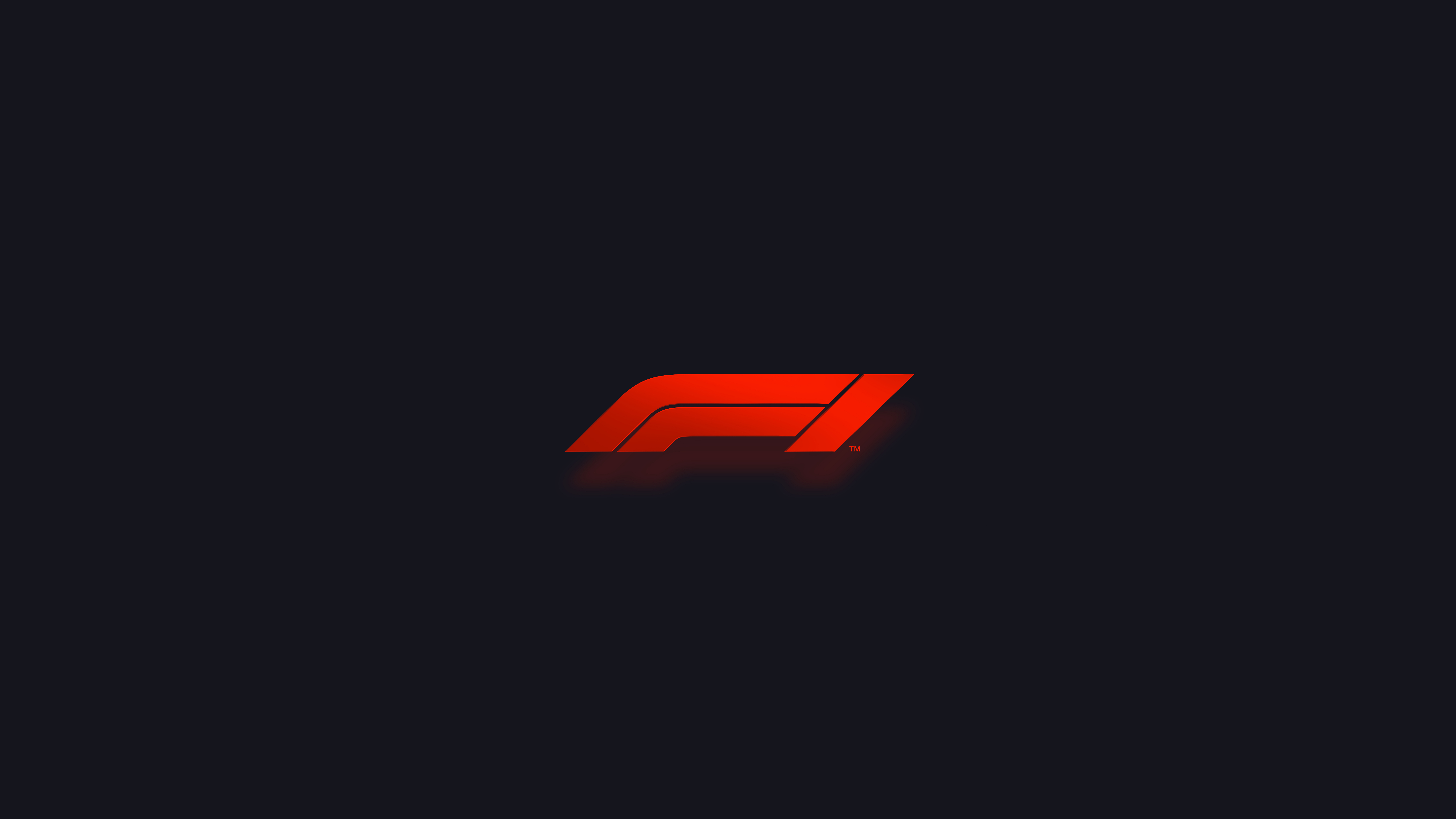 General 7680x4320 dark dark background Formula 1 logo minimalism sport red brand