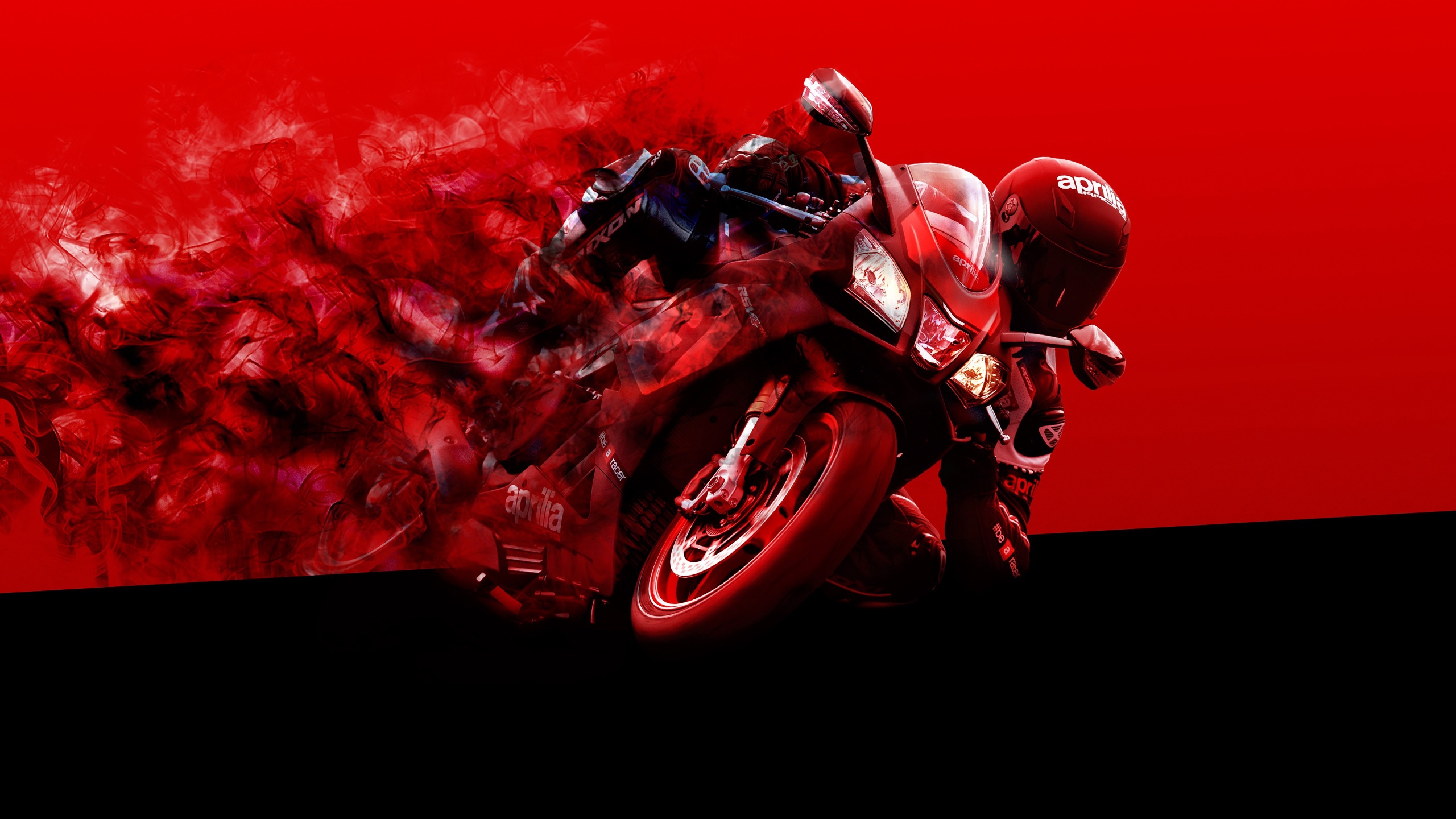 General 2560x1440 vehicle driver motorcycle digital art sport Aprilia (Vehicle)
