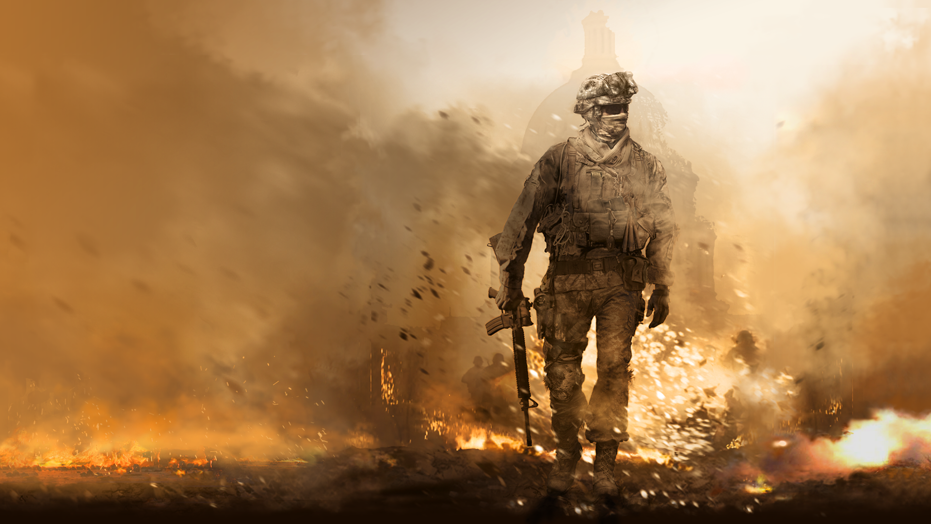 General 1920x1080 soldier Call of Duty: Modern Warfare 2 video games Activision
