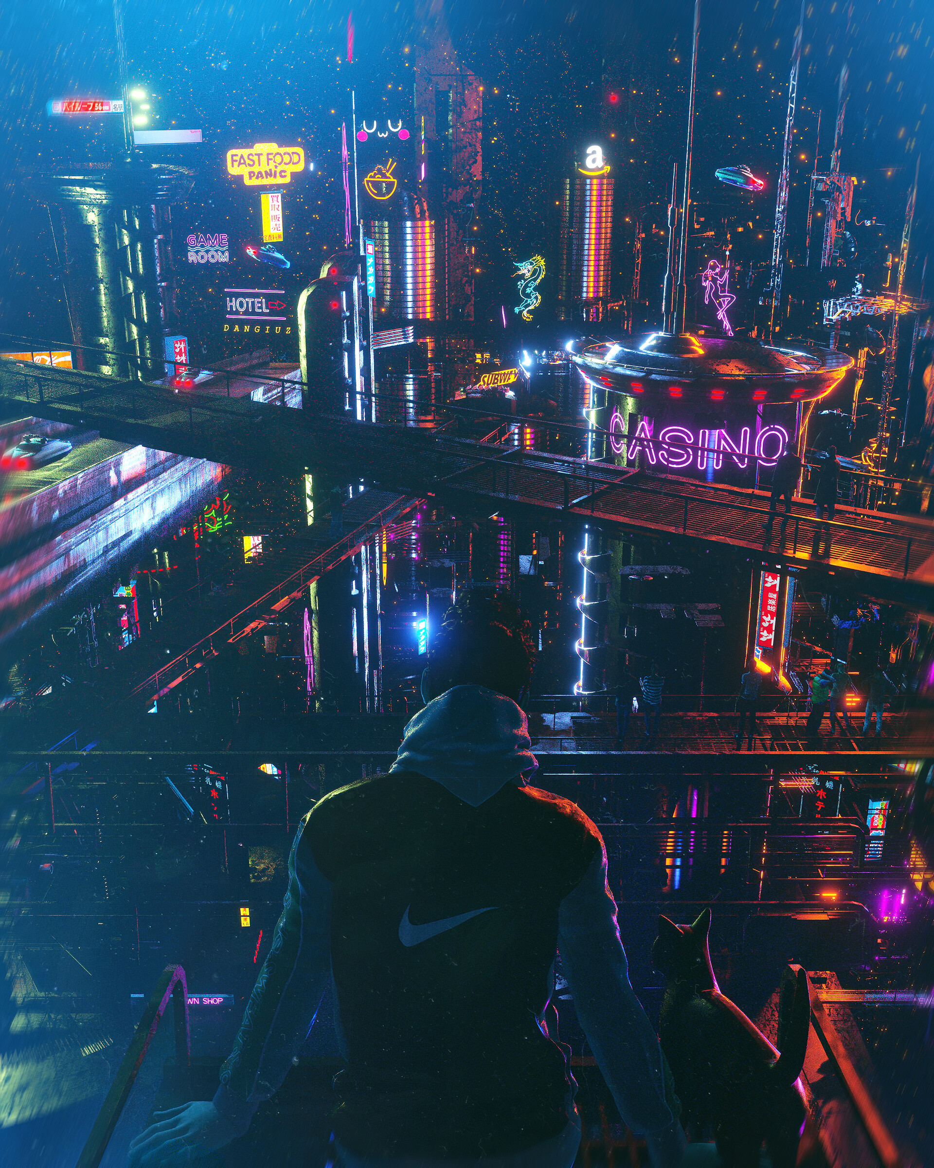 как найти кота в cyberpunk фото 110