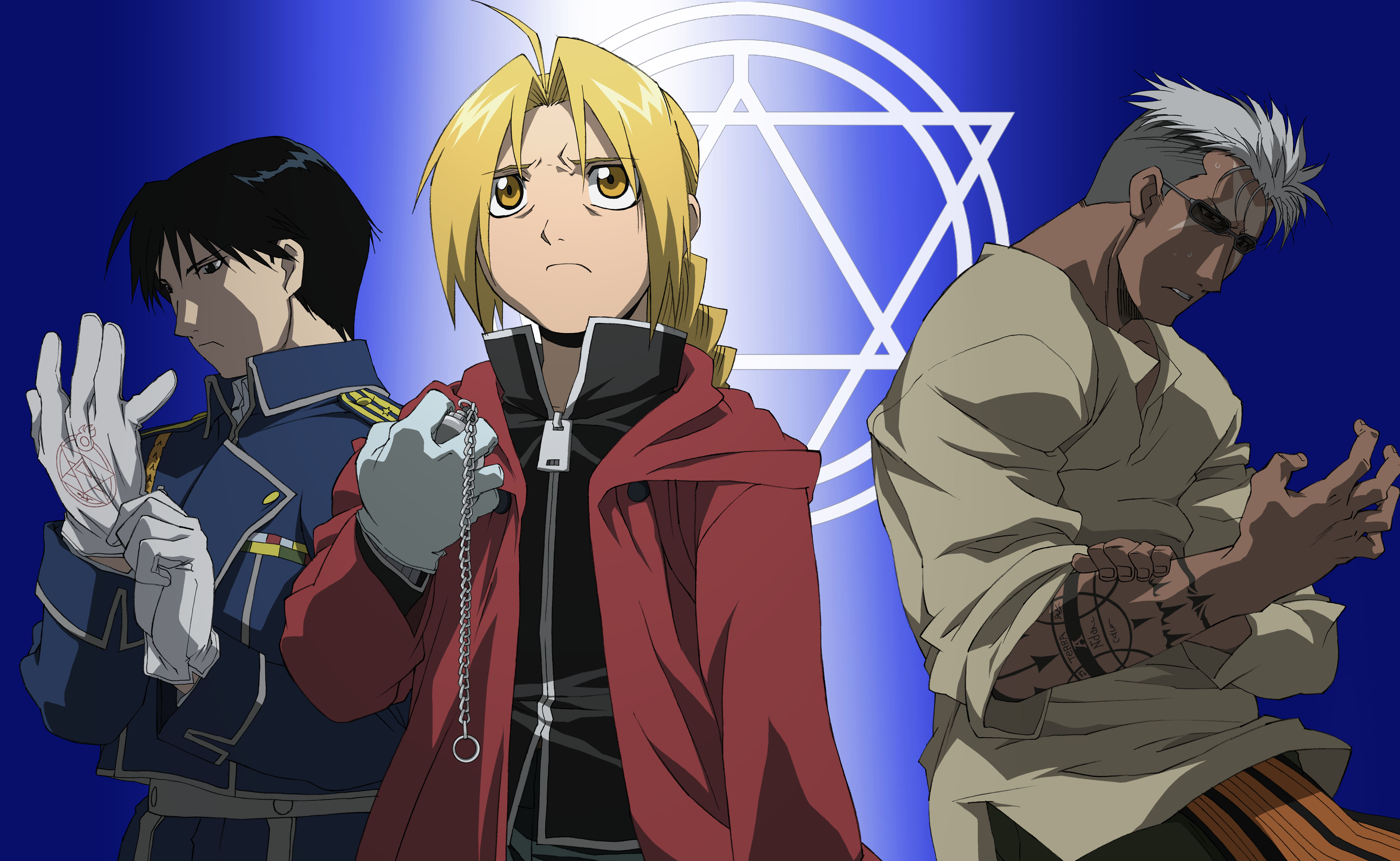 Anime 5000x3076 anime Full Metal Alchemist anime boys