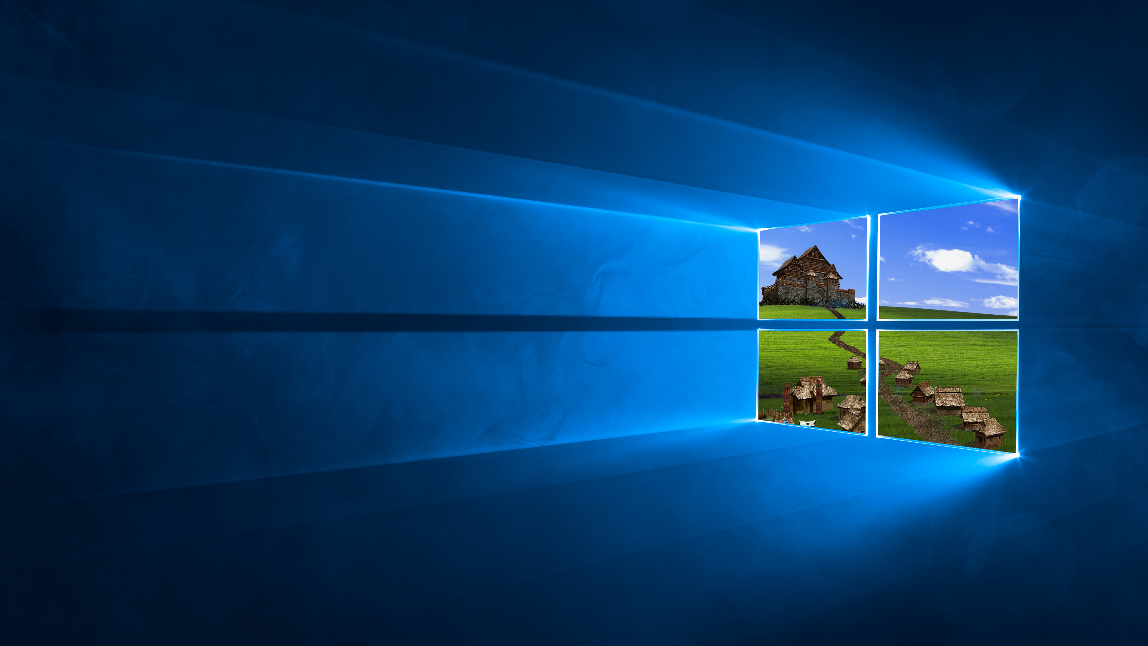 General 3840x2160 Windows 10 landscape Windows XP Heroes of Might and Magic Microsoft operating system