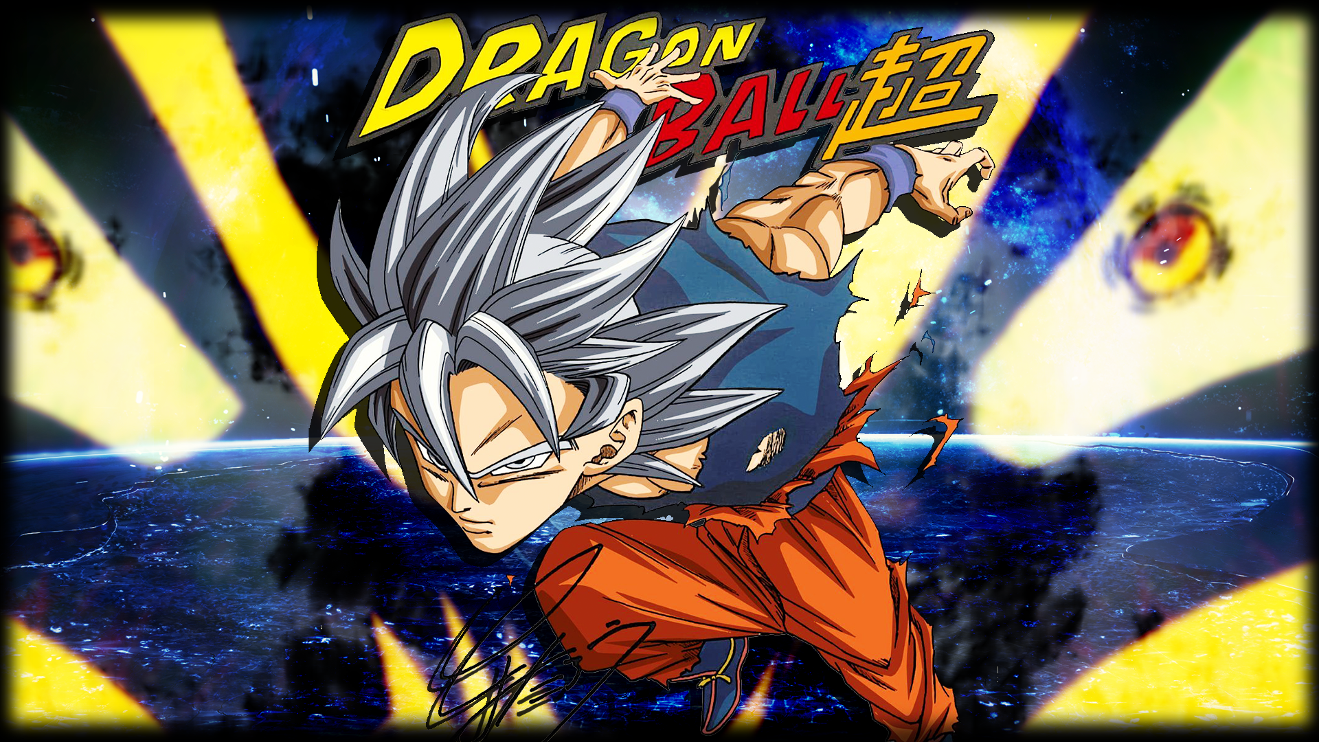 Anime 1920x1080 Dragon Ball Super Movie Son Goku Dragon Ball Ultra Instinct