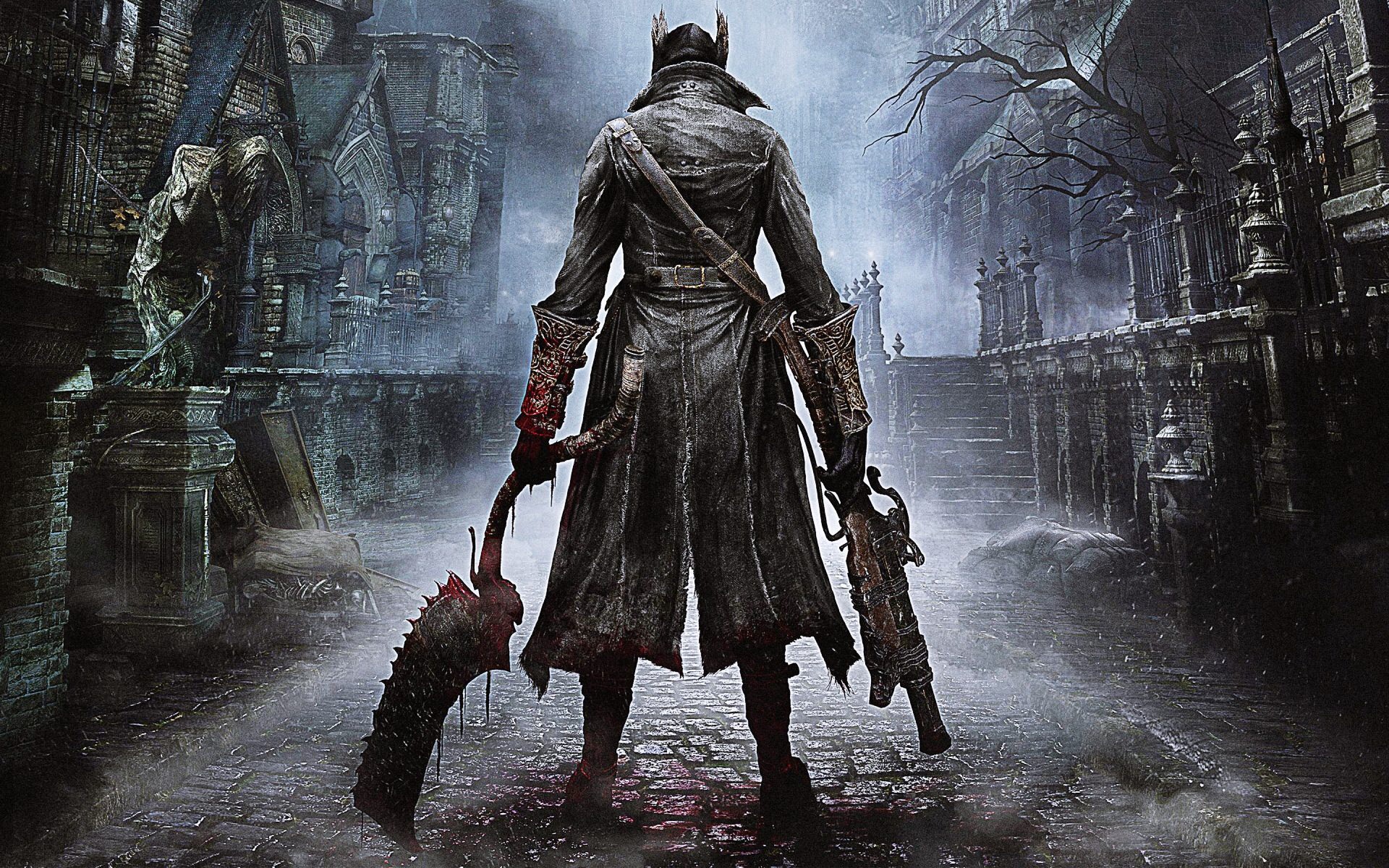 General 1920x1200 Bloodborne video games blood Gothic From Software