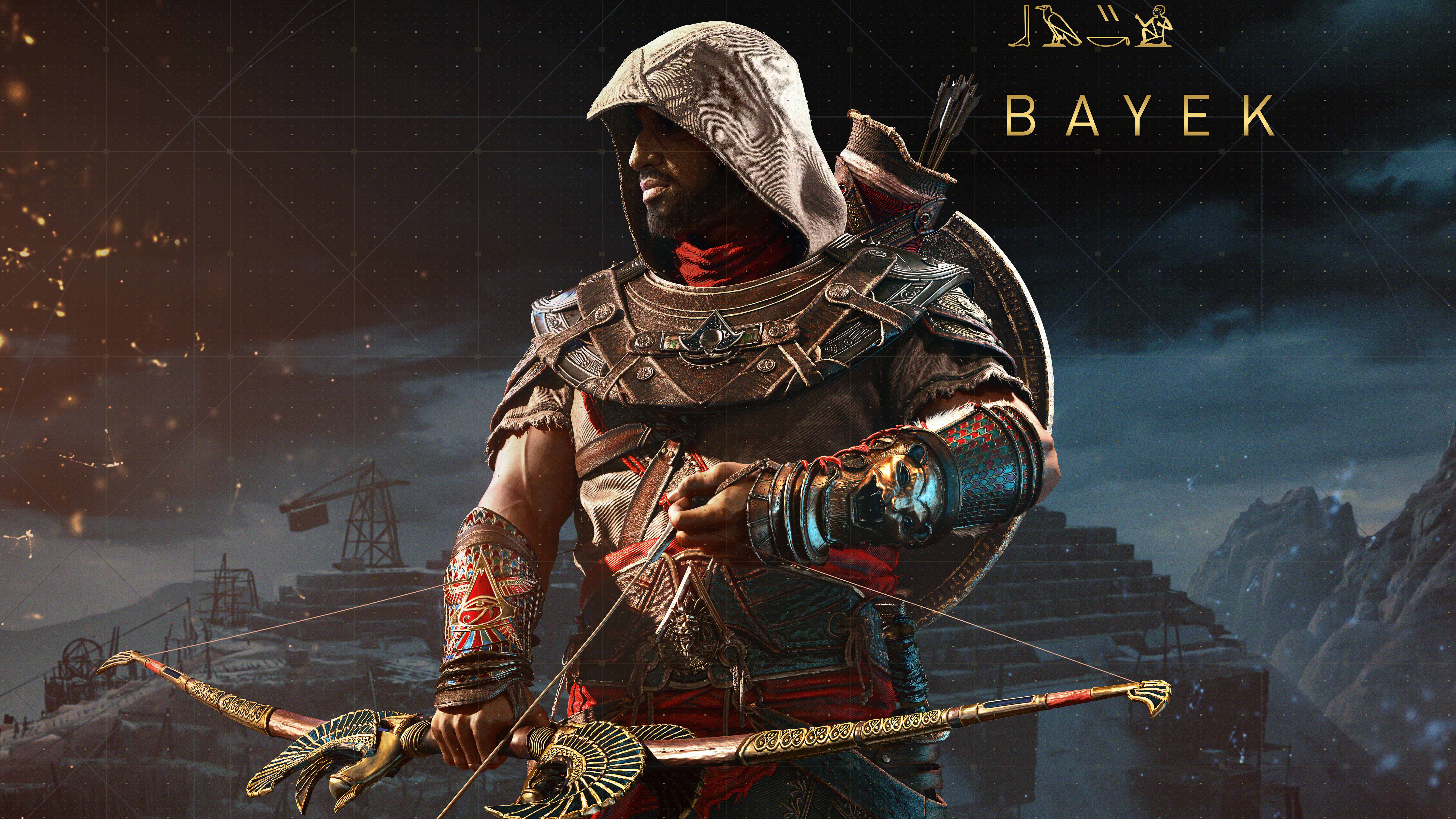 General 7680x4320 video games Assassin's Creed: Origins Assassin's Creed Ubisoft Bayek video game characters