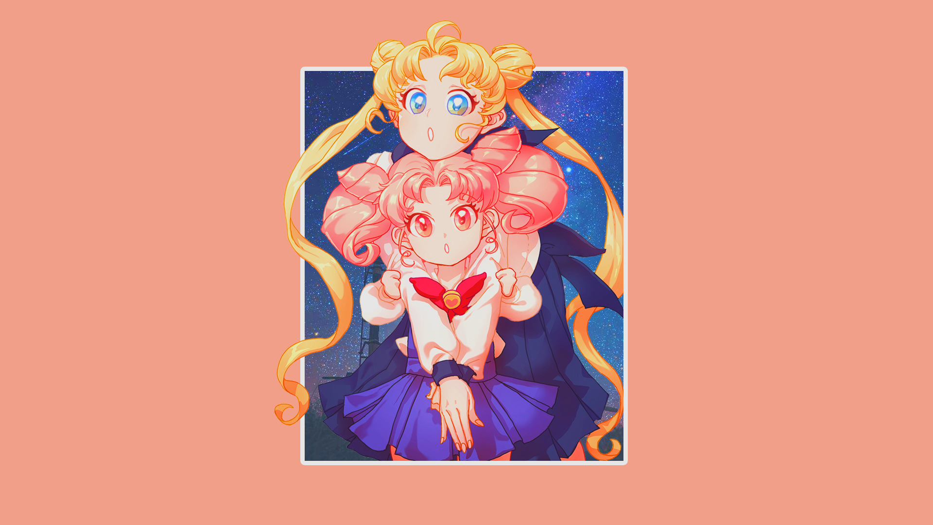 Anime 1920x1080 Sailor Moon loli anime anime girls picture-in-picture Tsukino Usagi