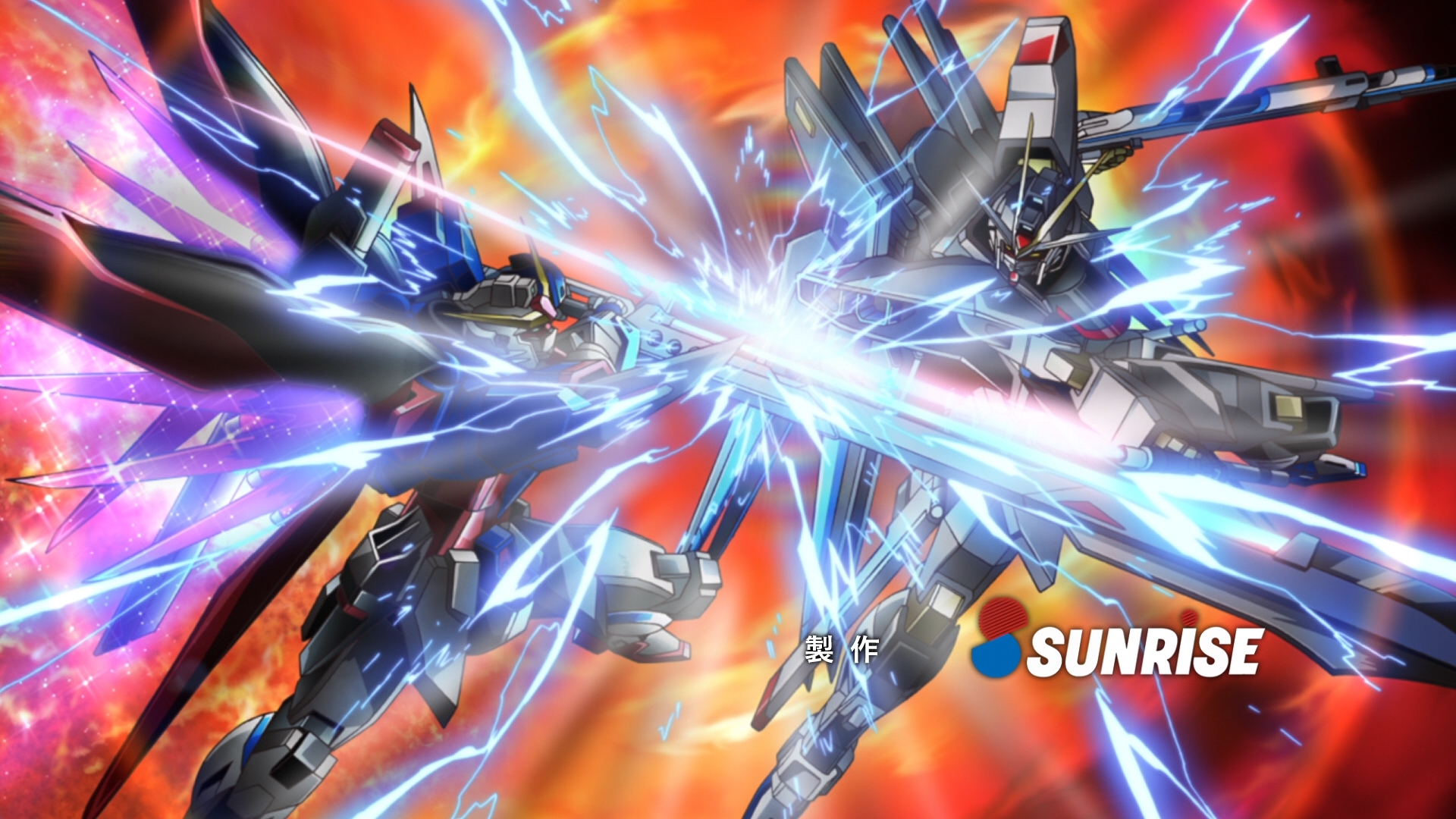 Anime 1920x1080 Mobile Suit Gundam SEED Destiny anime Destiny Gundam Strike Freedom Gundam Anime screenshot