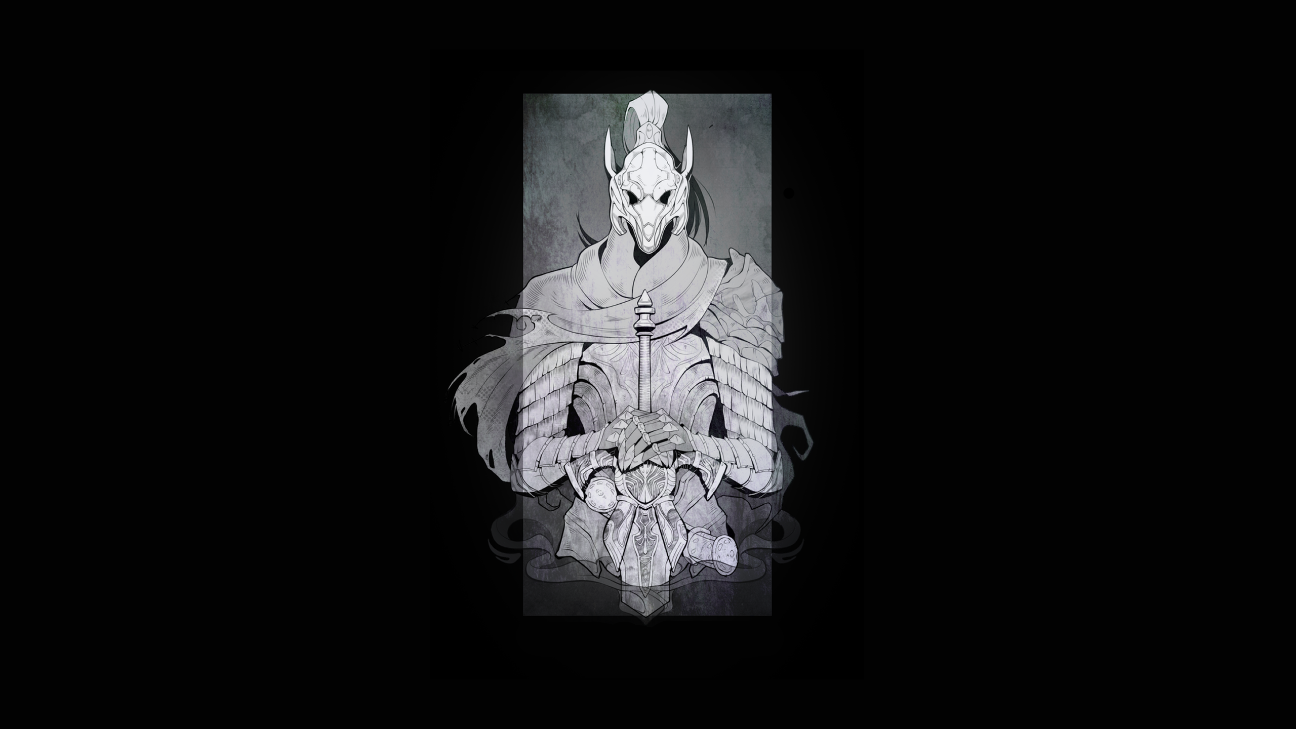 Anime 2560x1440 Dark Souls Artorias the Abysswalker knight armor