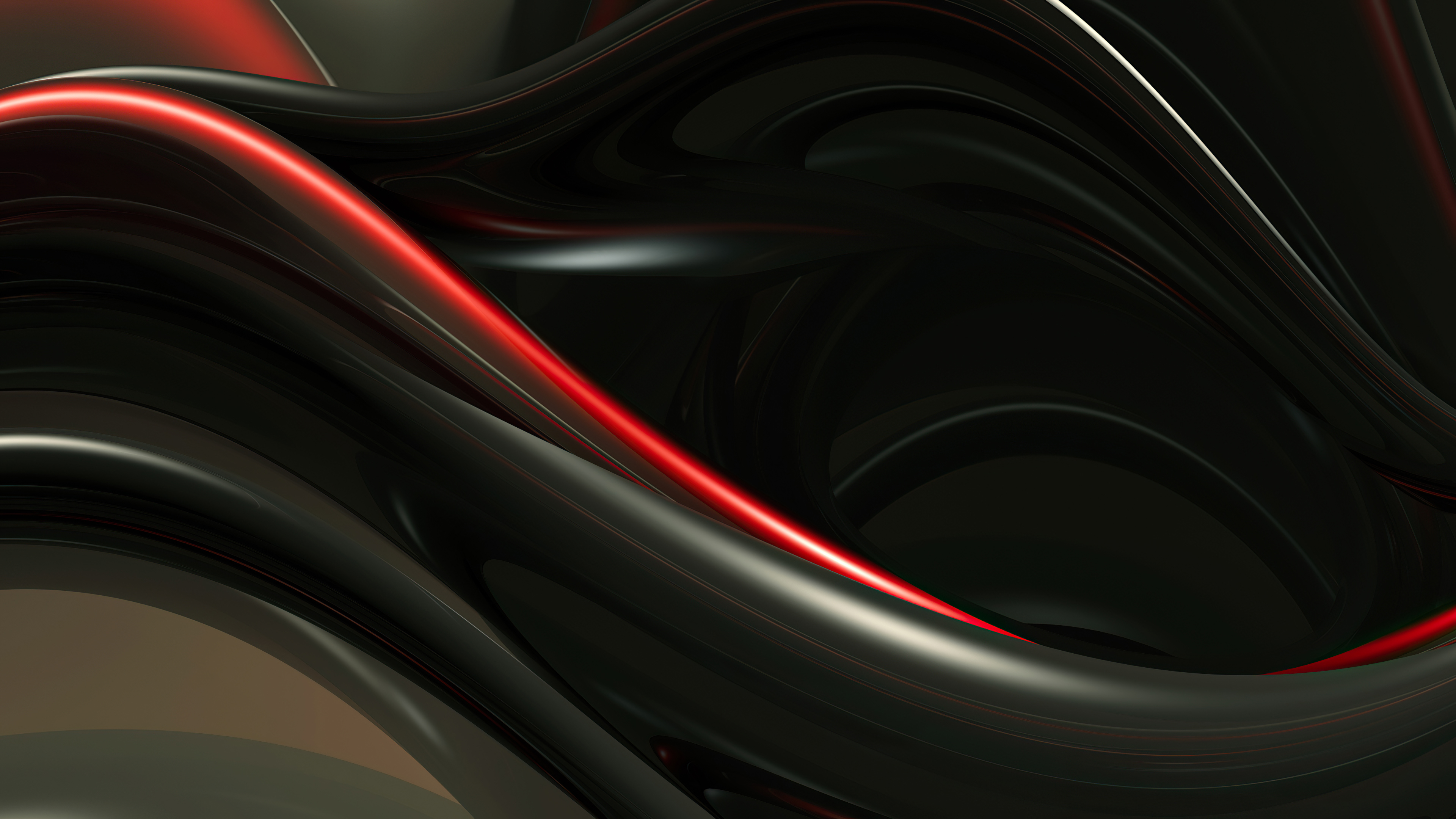General 3840x2160 abstract swirly CGI 3D Abstract