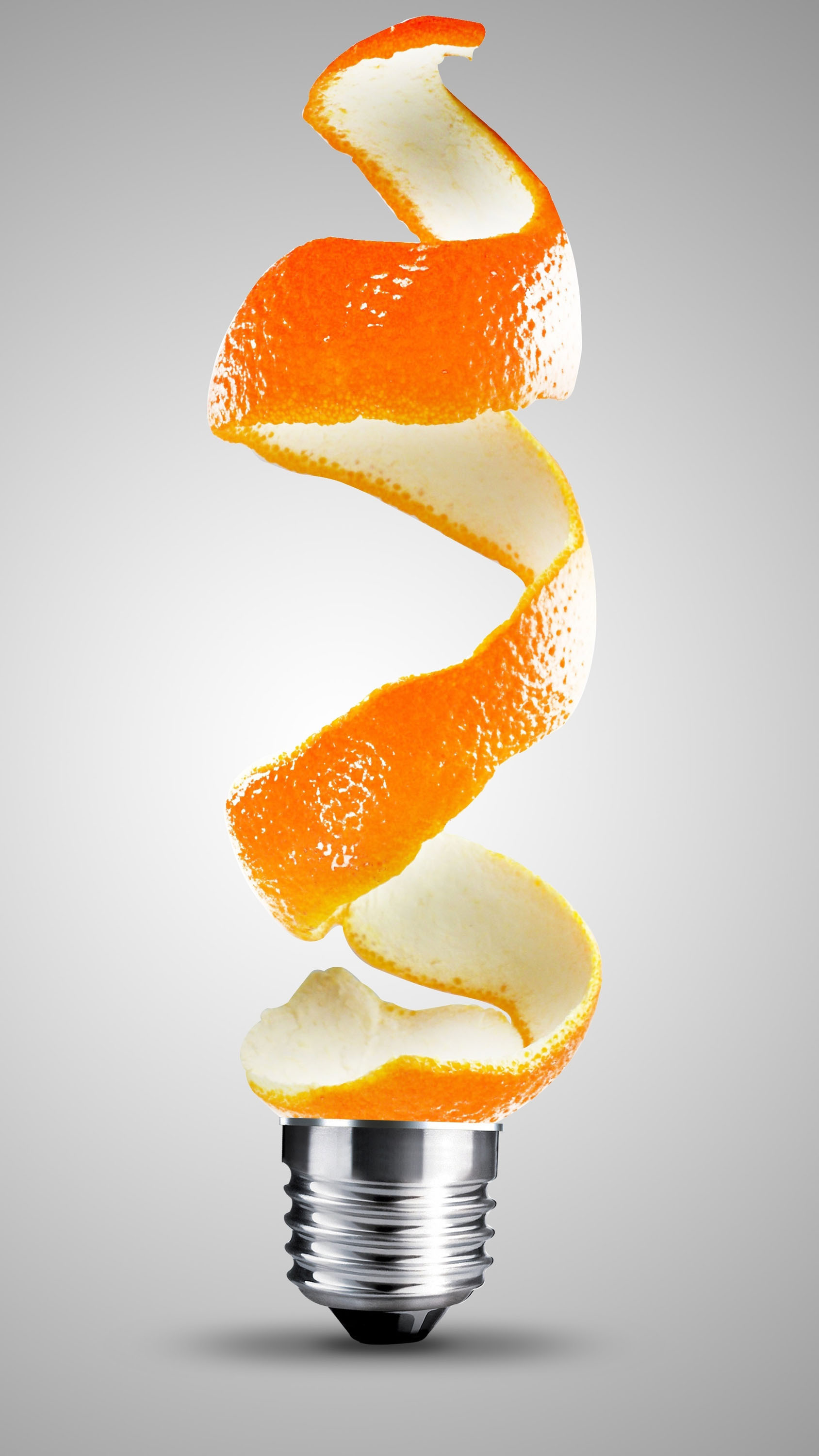 General 1688x3000 light bulb orange (fruit) portrait display spiral