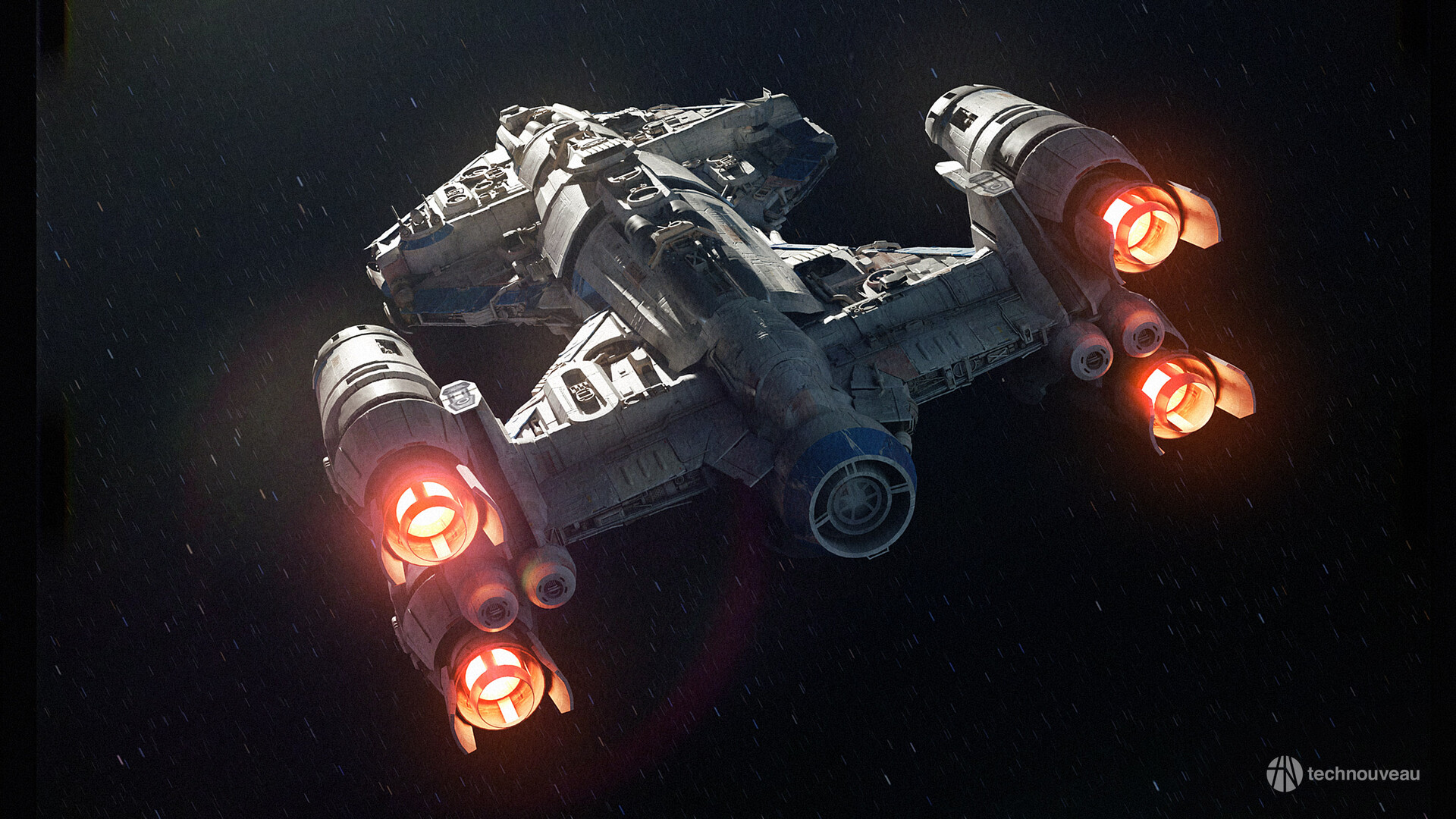 General 1920x1080 Star Wars Star Wars Ships science fiction space spaceship vehicle digital art CGI