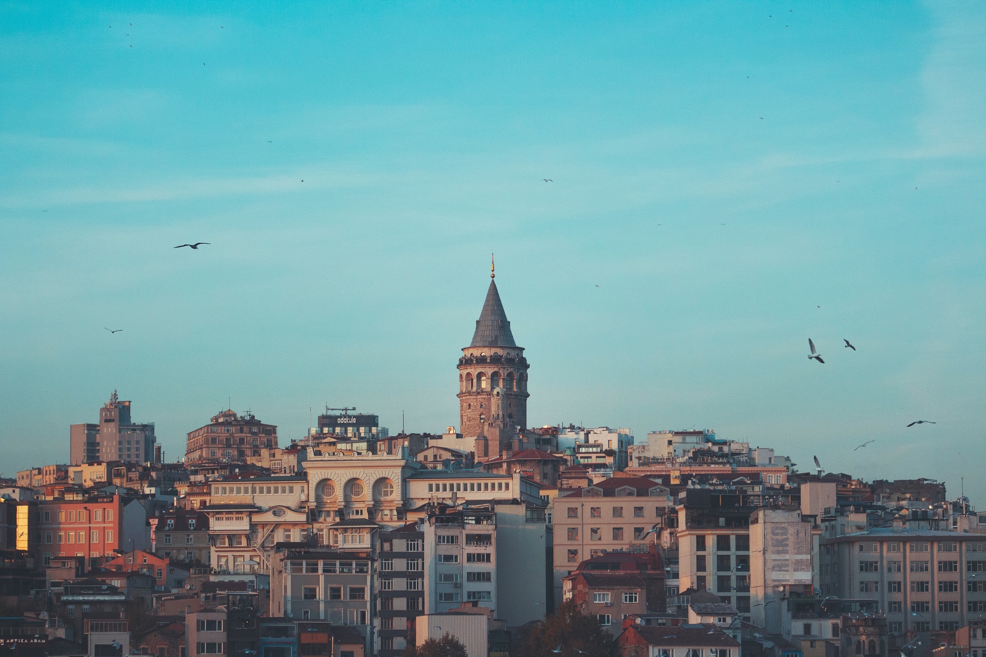 General 1920x1280 Istanbul Turkey city building architecture tower Galata Tower
