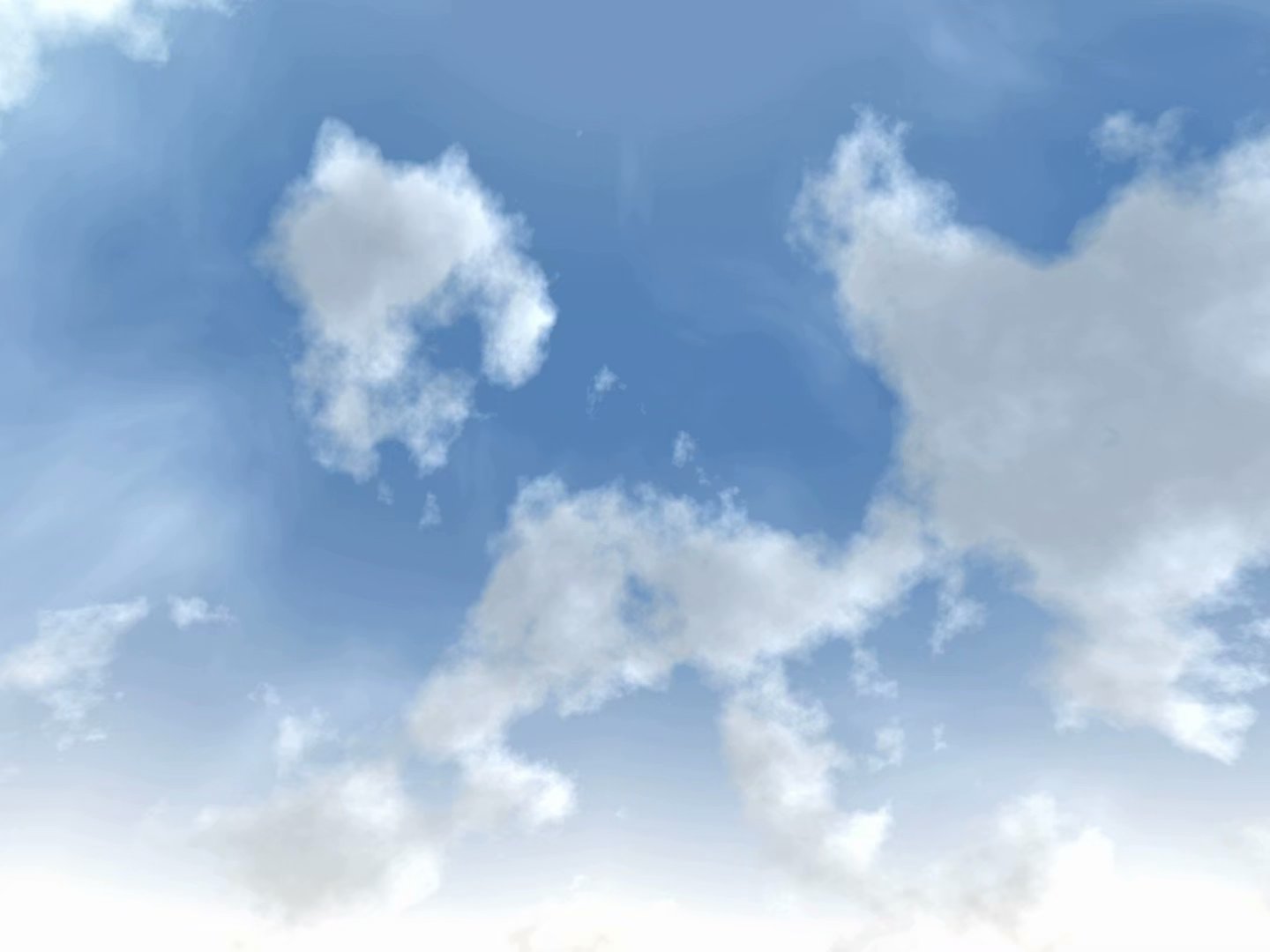 General 1440x1080 Minecraft Mojang sky clouds video games PC gaming screen shot