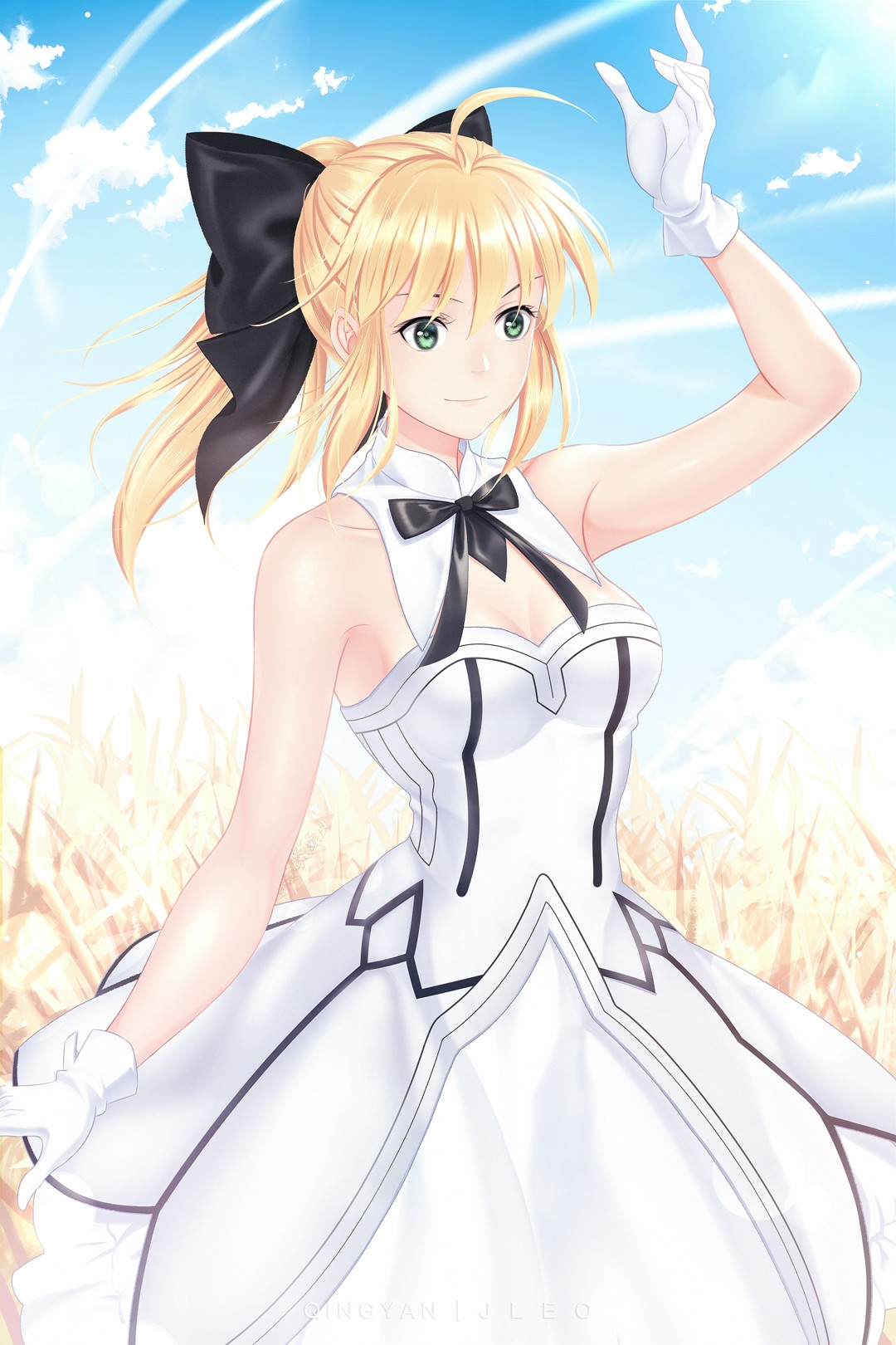 Anime 1080x1620 anime anime girls Fate series Fate/Unlimited Codes  Fate/Grand Order blonde Saber Lily Artoria Pendragon