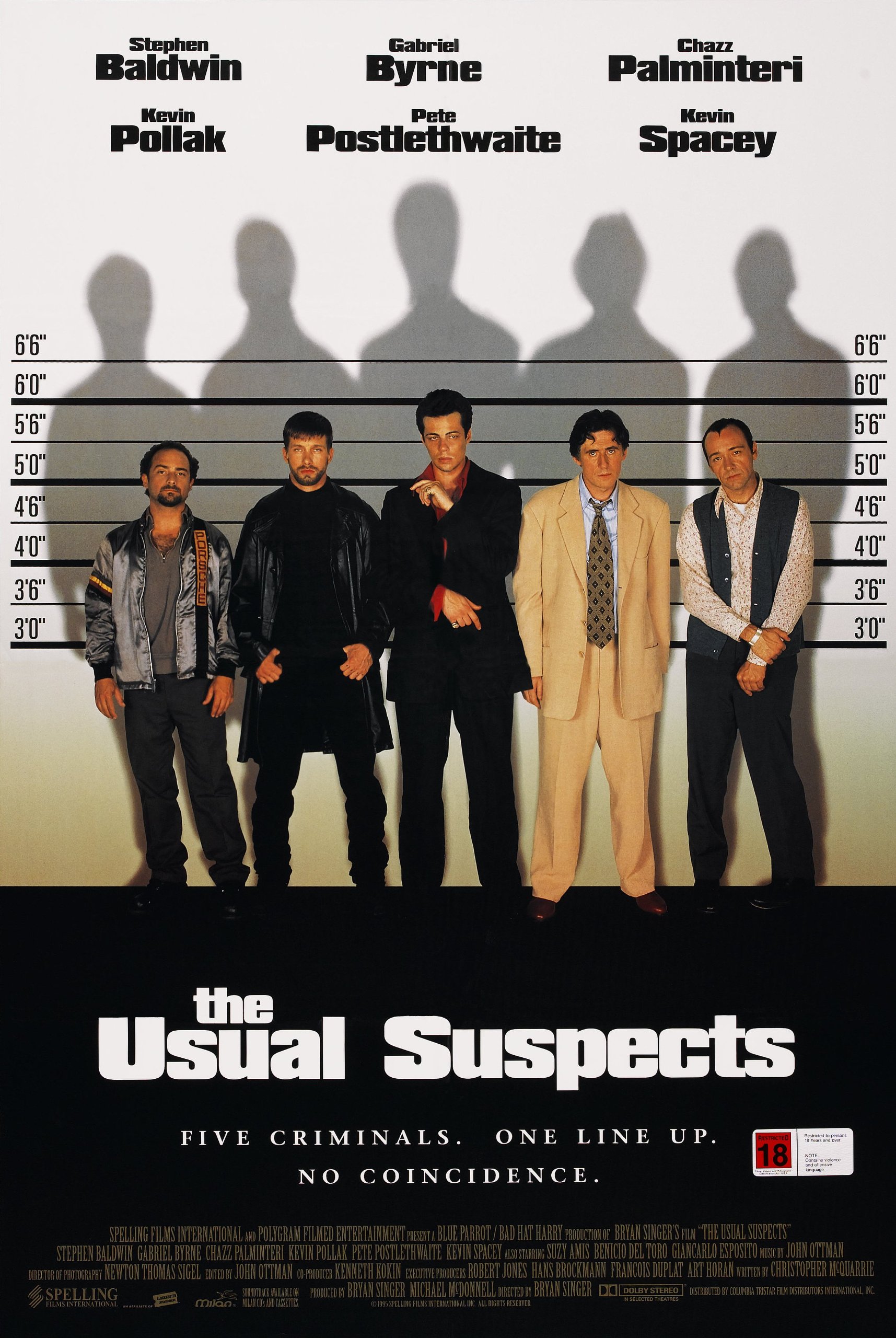 General 1715x2560 The Usual Suspects crime movie poster movies