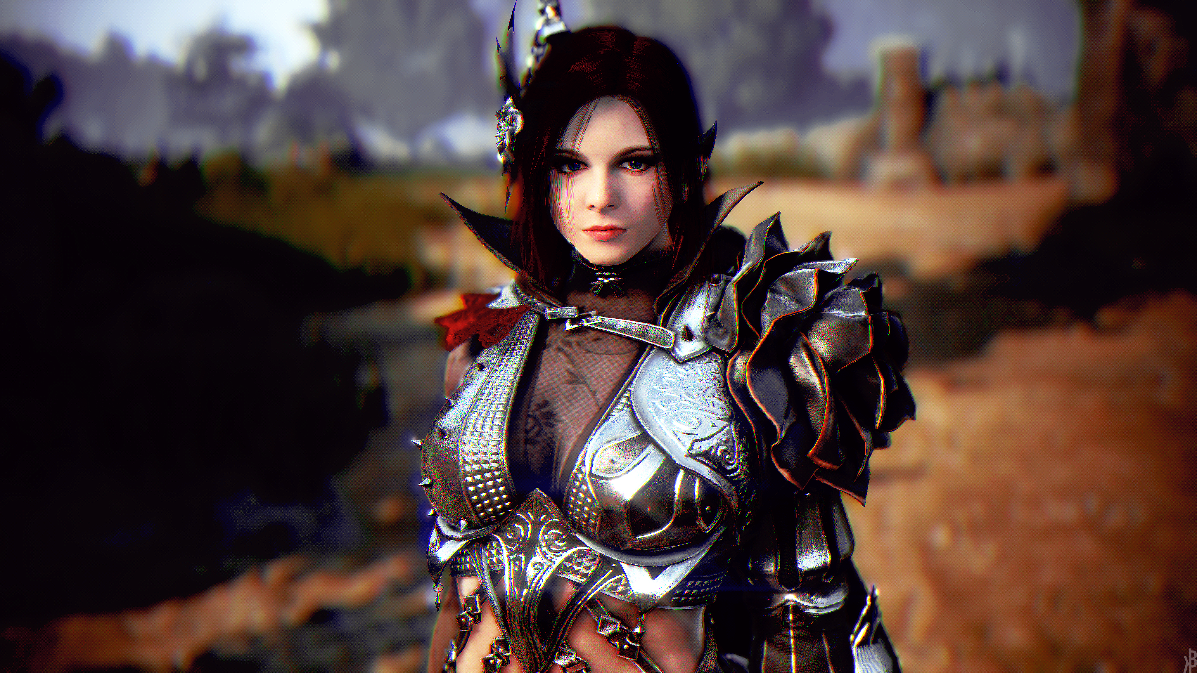 General 4096x2304 video games Black Desert Online armor fantasy girl fantasy armor women