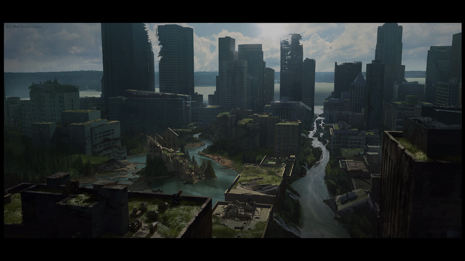 General 1920x1080 video games PlayStation 4 apocalyptic Naughty Dog artwork city The Last of Us Seattle