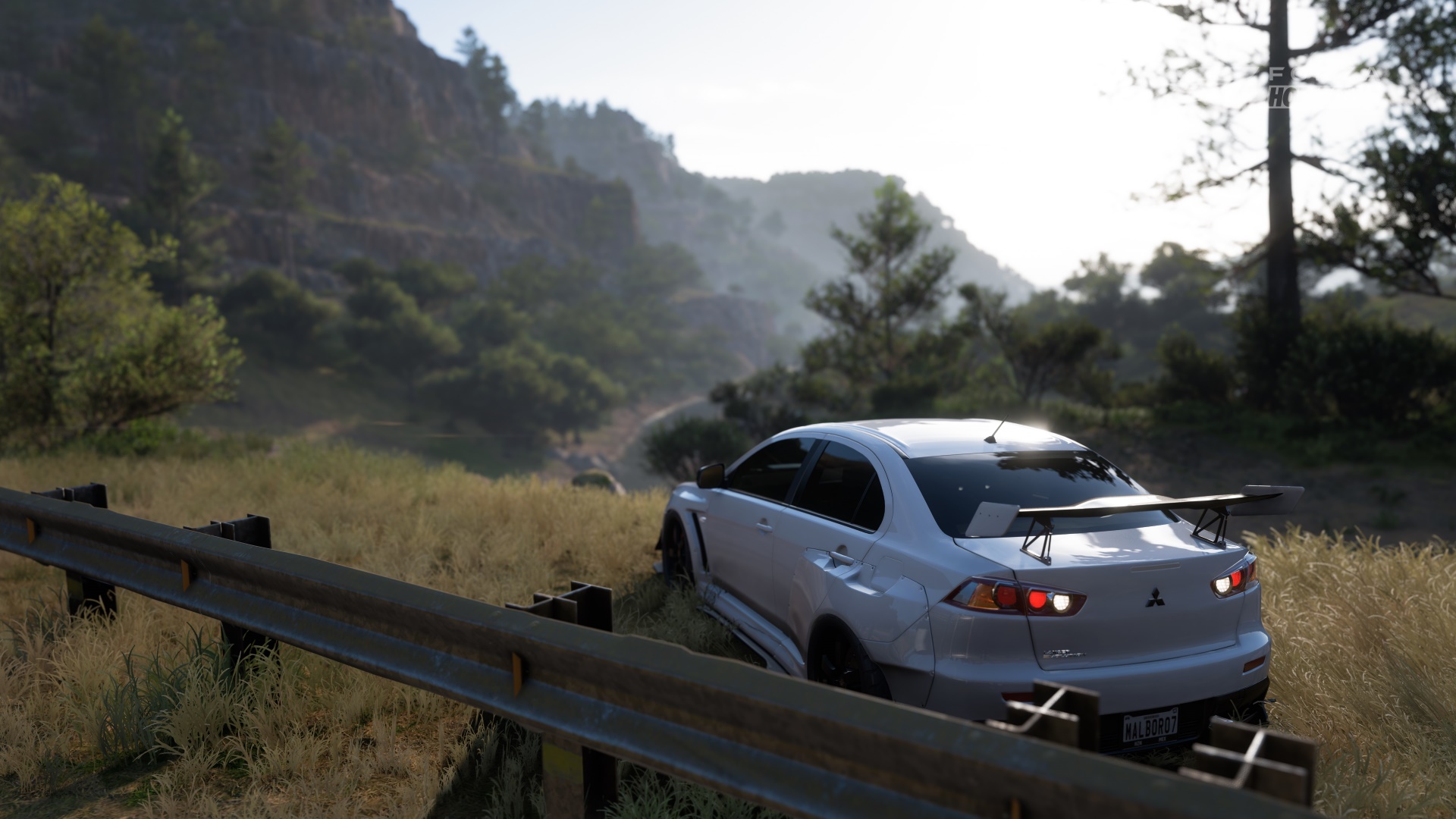 General 1920x1080 Forza Horizon 5 car racing landscape video games Mitsubishi car