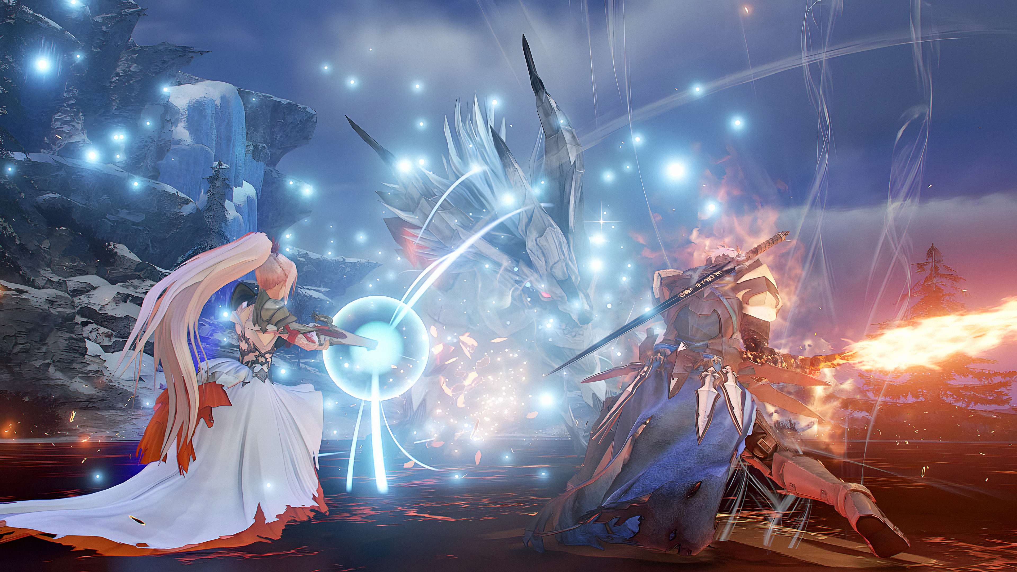 General 3840x2160 Tales of Arise 4K Alphen (Tales of Arise) Shionne (Tales of Arise) men women BANDAI NAMCO Entertainment video game art video game boys video game girls
