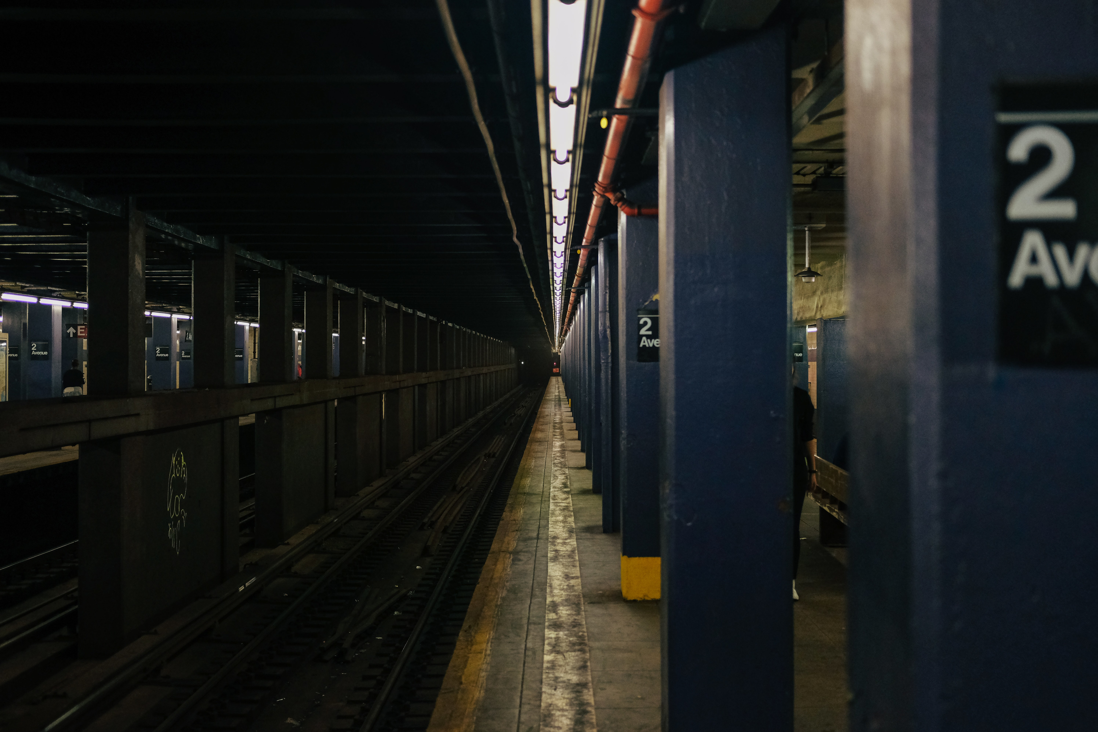 General 3840x2560 landscape train station railway Ubuntu subway New York City underground