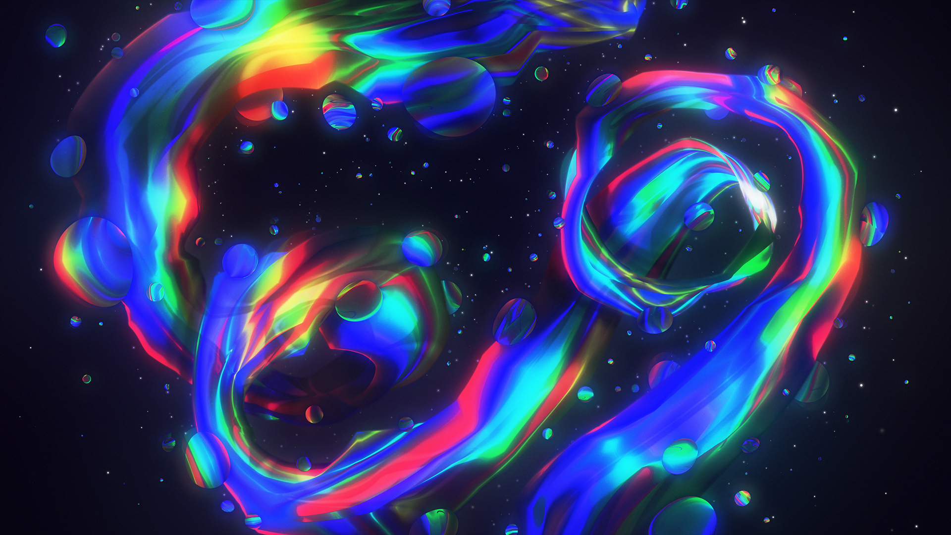 General 1920x1080 abstract colorful swirls Mart Biemans