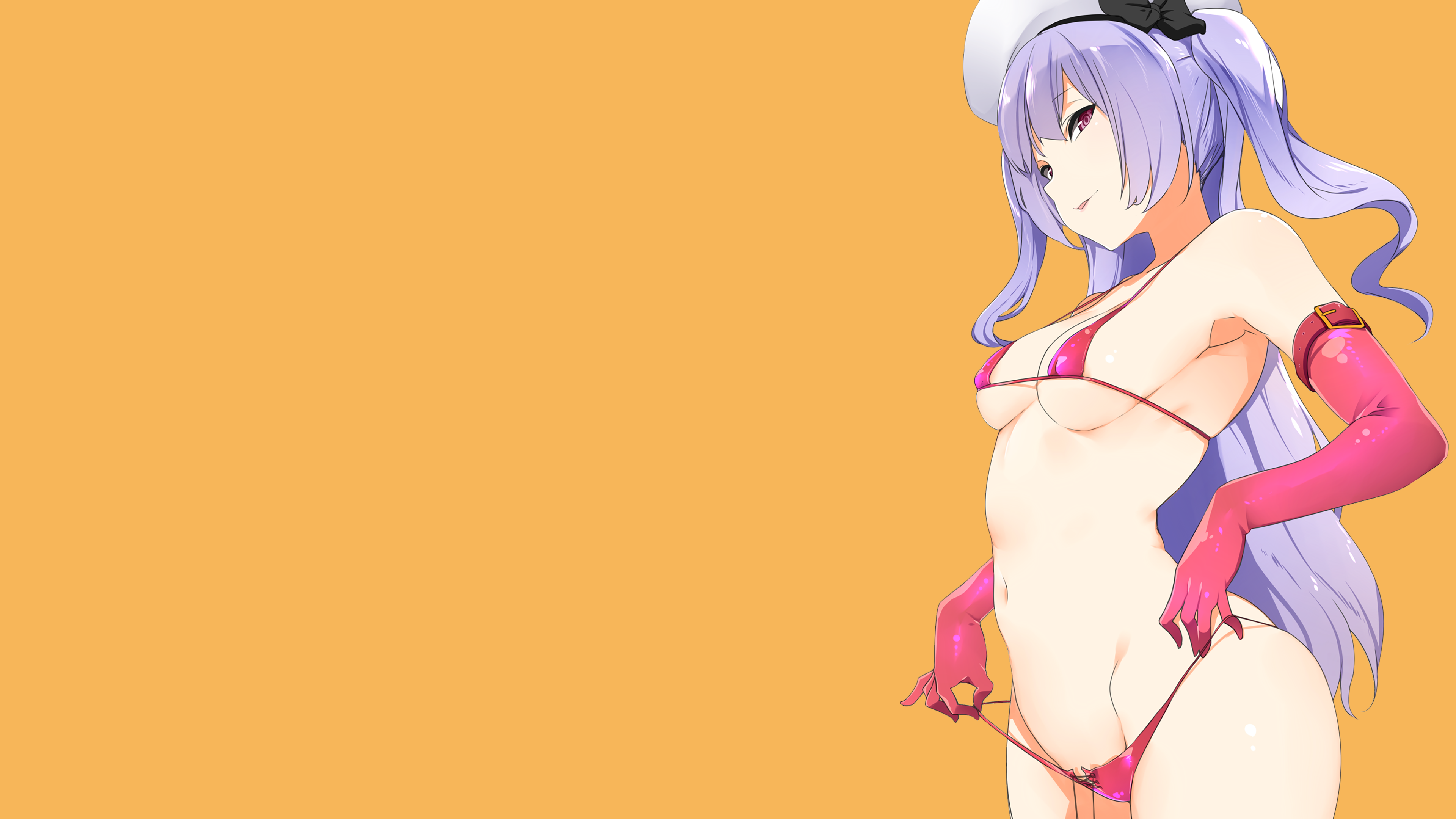Anime 3840x2160 Azur Lane Ajax (Azur Lane) Manabebebe anime girls bikini micro bikini