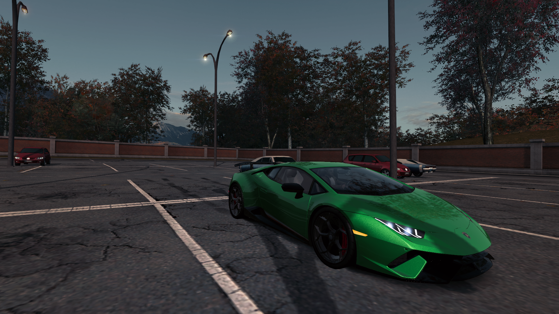 General 1920x1080 Need for Speed: World Lamborghini Huracan green cars Lamborghini vehicle car video games screen shot