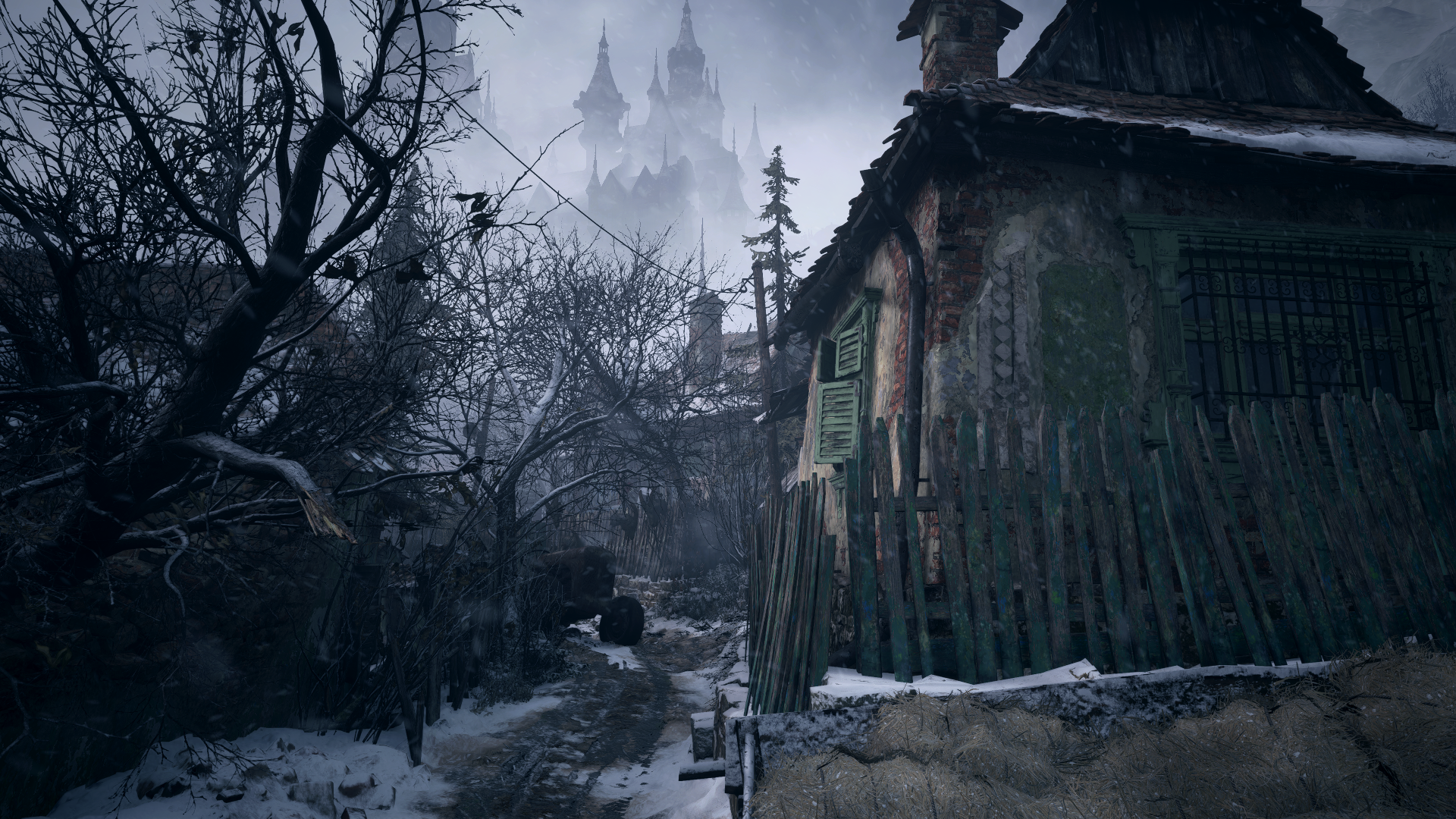 General 1920x1080 Resident Evil 8: Village village winter video games Video Game Horror