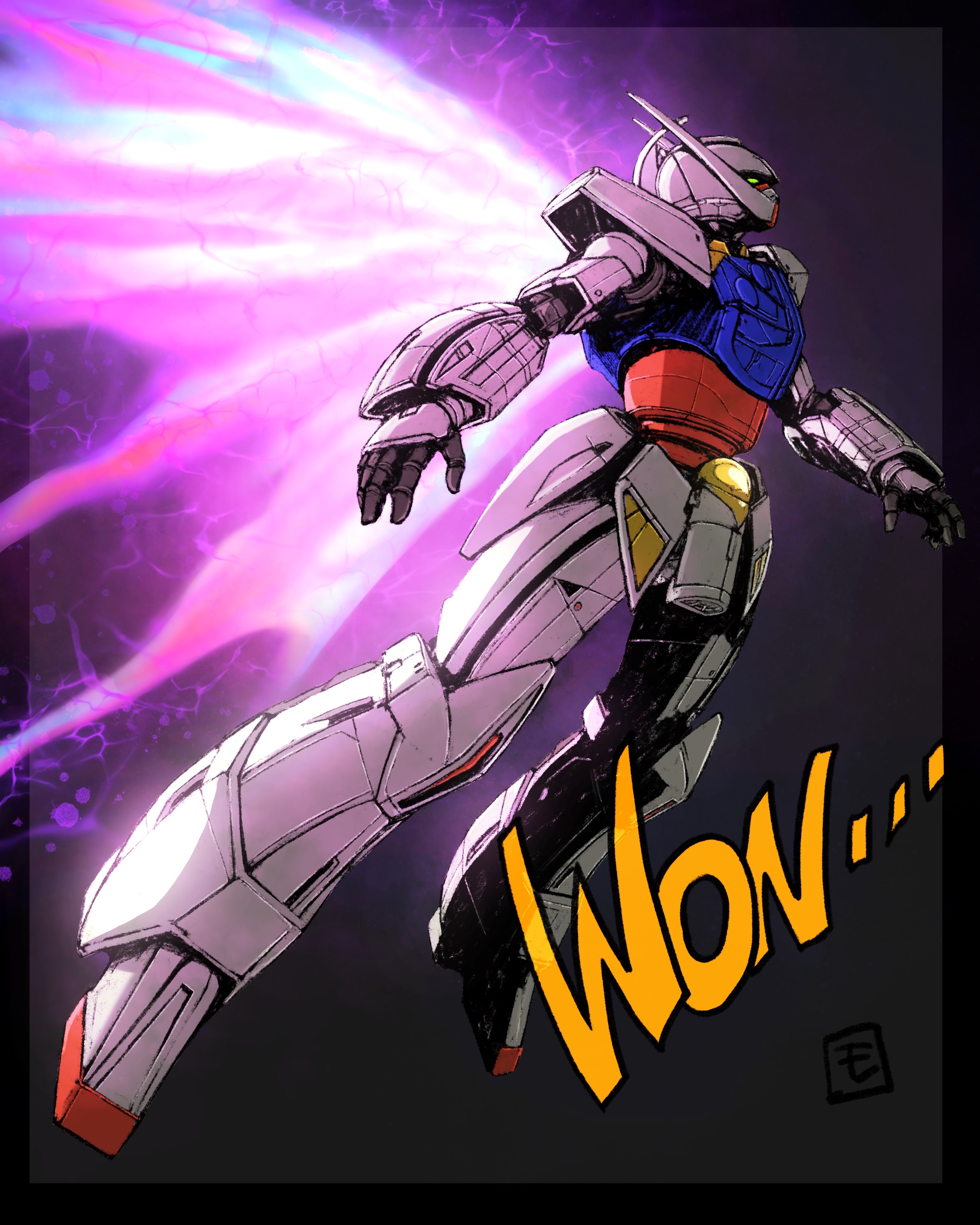 Anime 2160x2700 ∀ Gundam System-∀99 ∀ Gundam anime mechs Gundam Super Robot Taisen artwork digital art fan art
