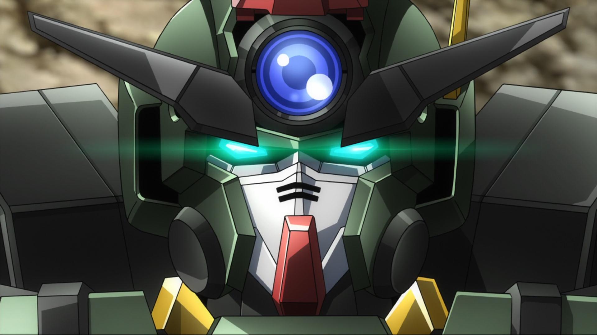 Anime 1920x1080 anime Anime screenshot mechs Gundam Super Robot Taisen Mobile Suit Gundam 00 Cherudim Gundam artwork digital art