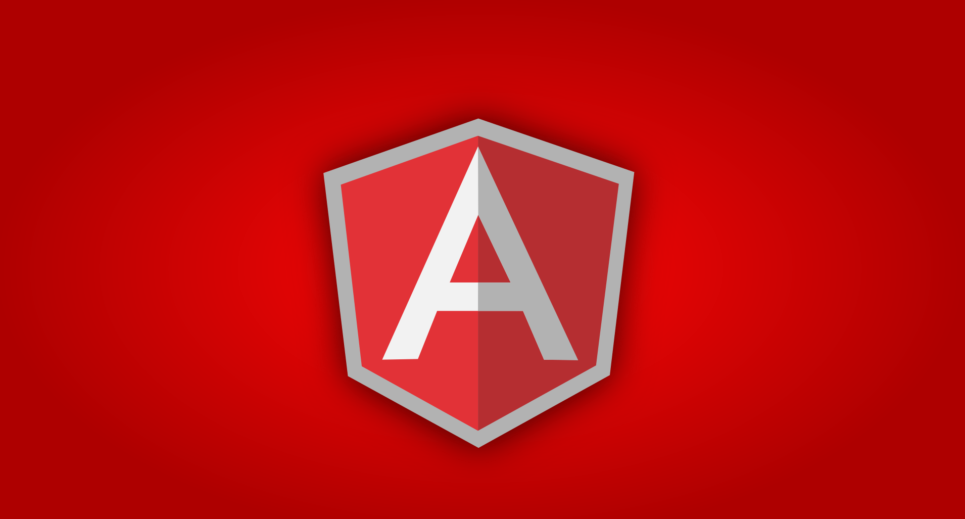 General 1910x1027 Angular Software programming logo red background simple background