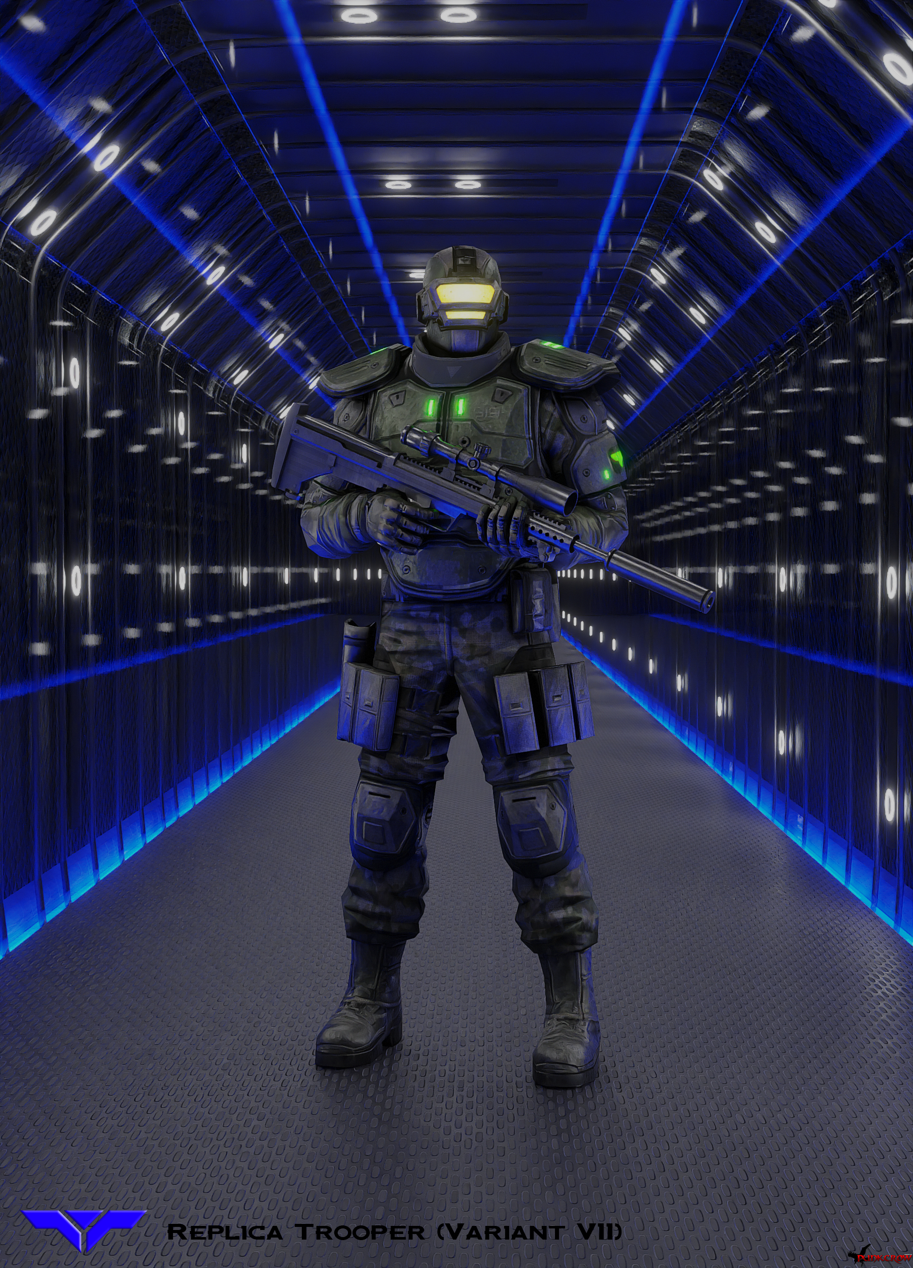 General 1800x2500 F.E.A.R. F.E.A.R. 2 F.E.A.R. 2: Project Origin video game art video games Trooper soldier lights CGI