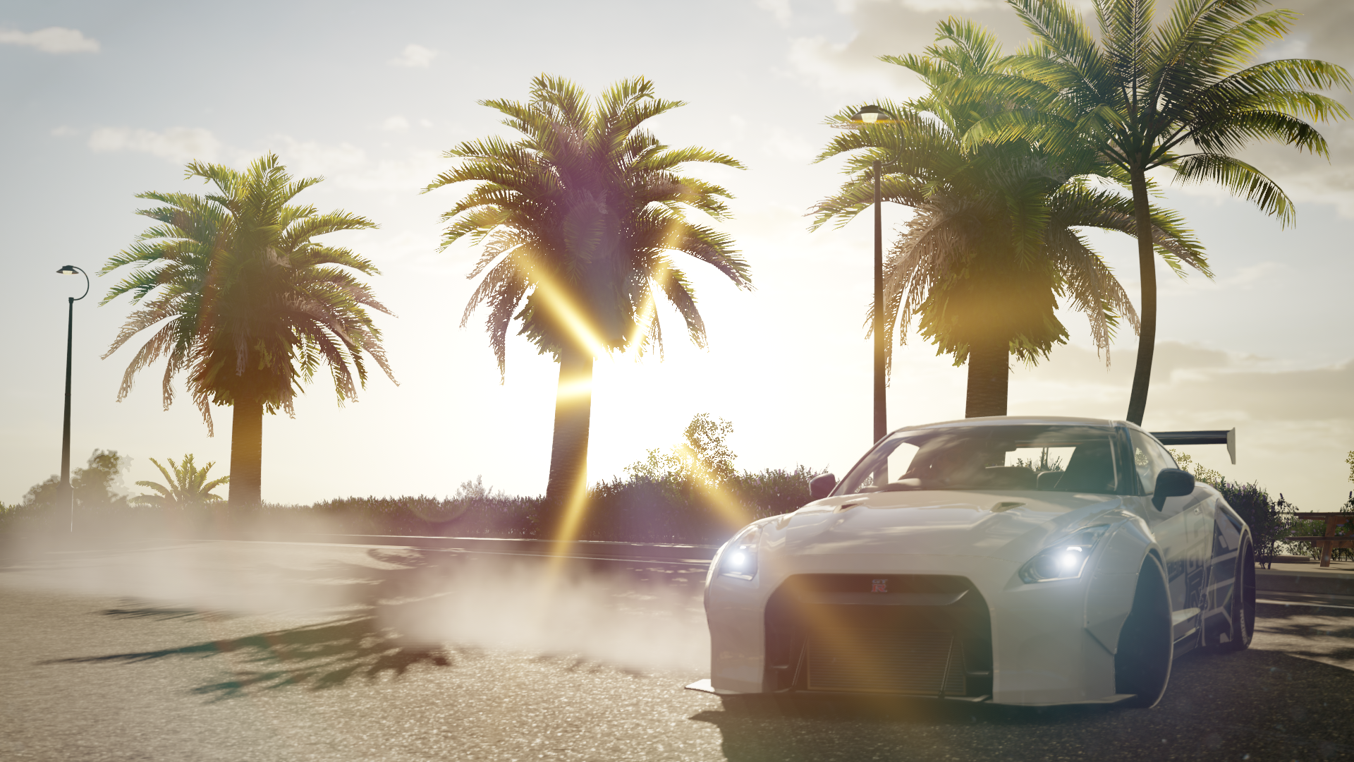 General 1920x1080 Forza Horizon 3 cinematic car video games Nissan Nissan GT-R Japanese cars