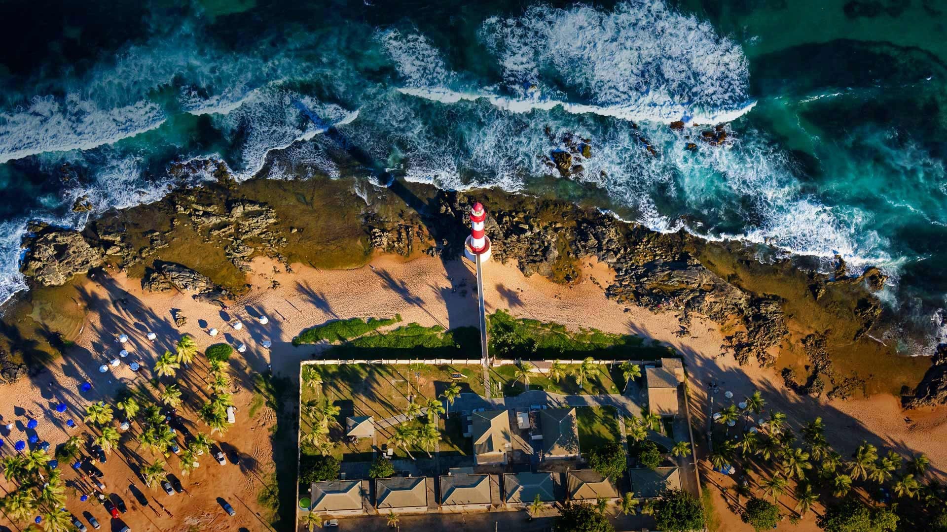 General 1920x1080 lighthouse aerial view sea