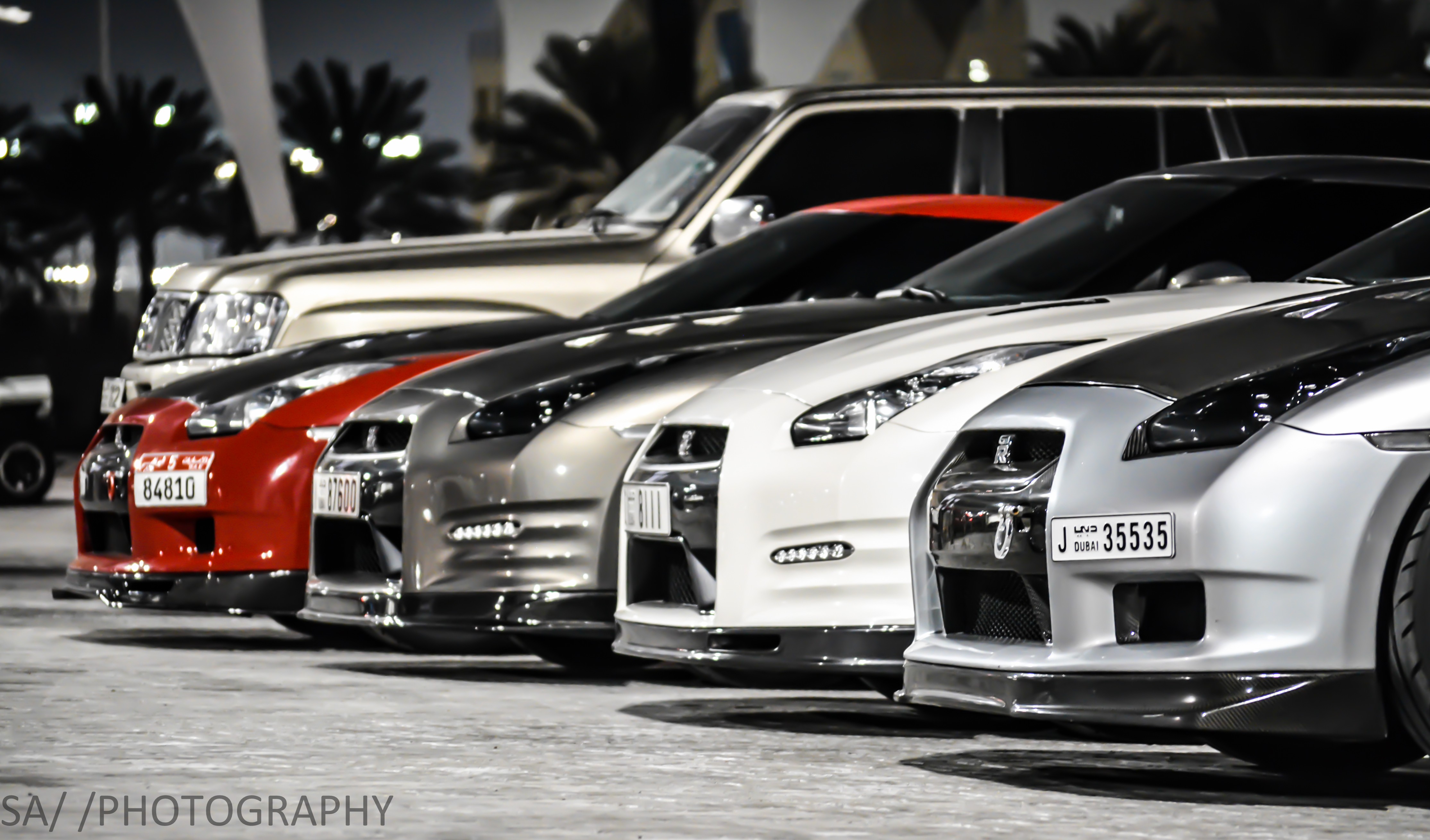 General 4458x2619 car silver cars red cars vehicle licence plates Nissan GT-R Nissan