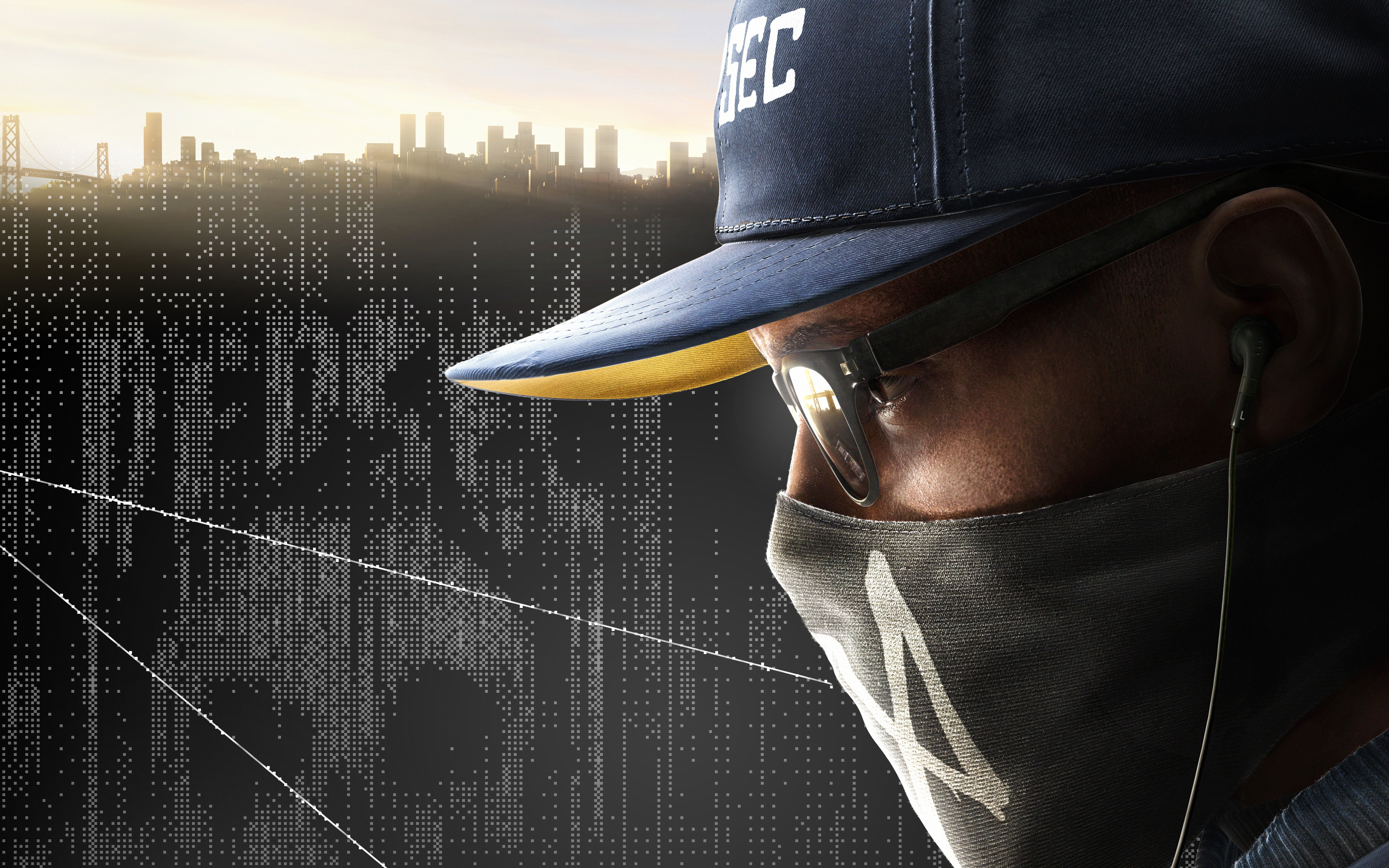 General 7680x4800 Watch_Dogs 2 hackers hacking video games PC gaming video game men Ubisoft