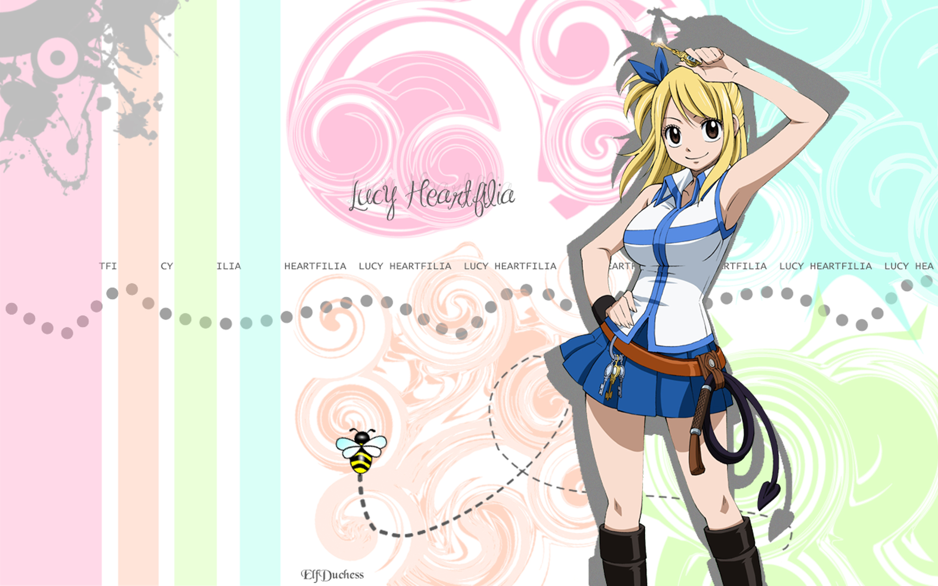Anime 1920x1200 Fairy Tail anime Heartfilia Lucy 