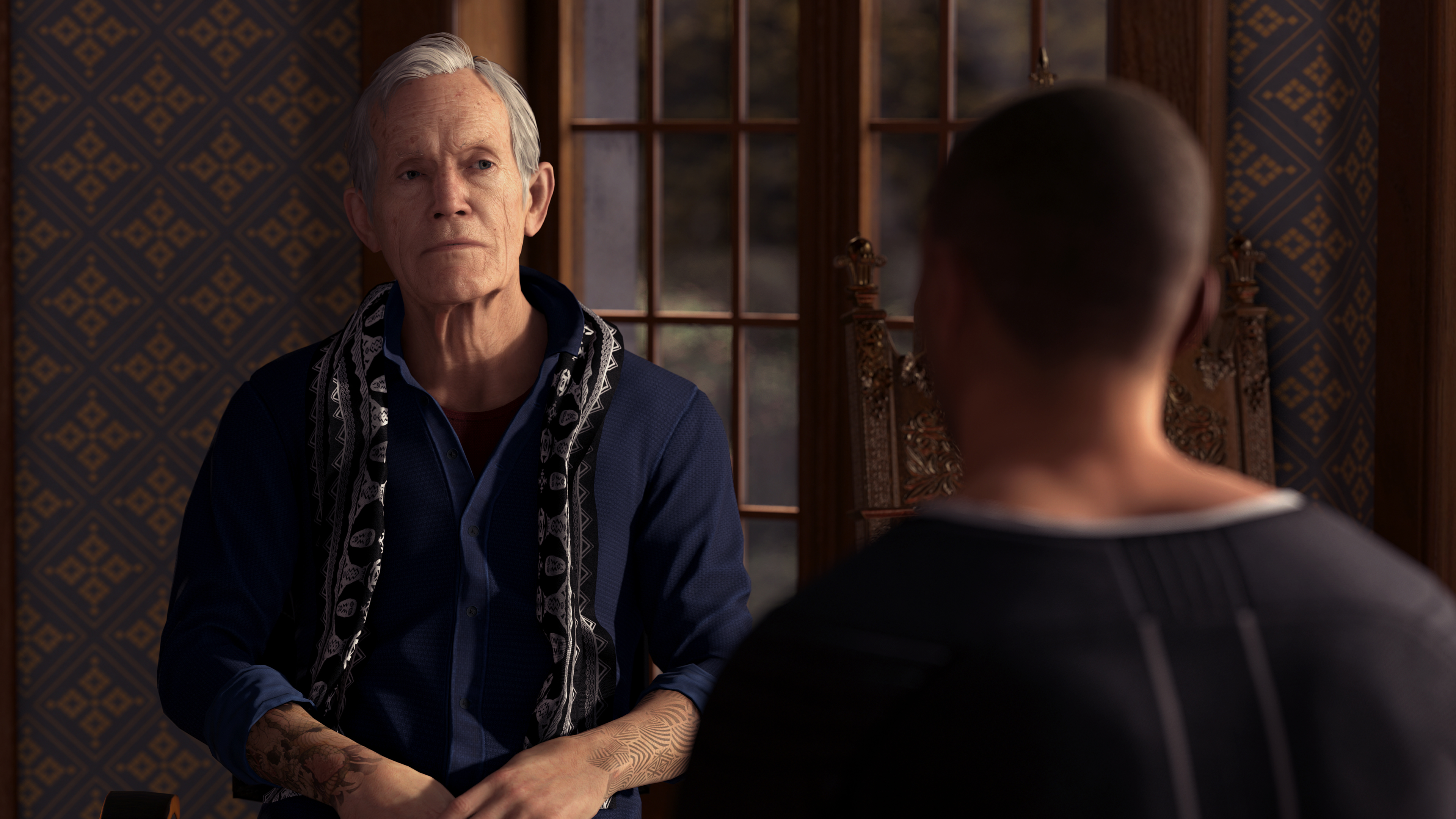 General 3840x2160 video games PlayStation 4 Detroit: Become Human depth of field Markus (Detroit: Become Human) Quantic Dream video game characters screen shot