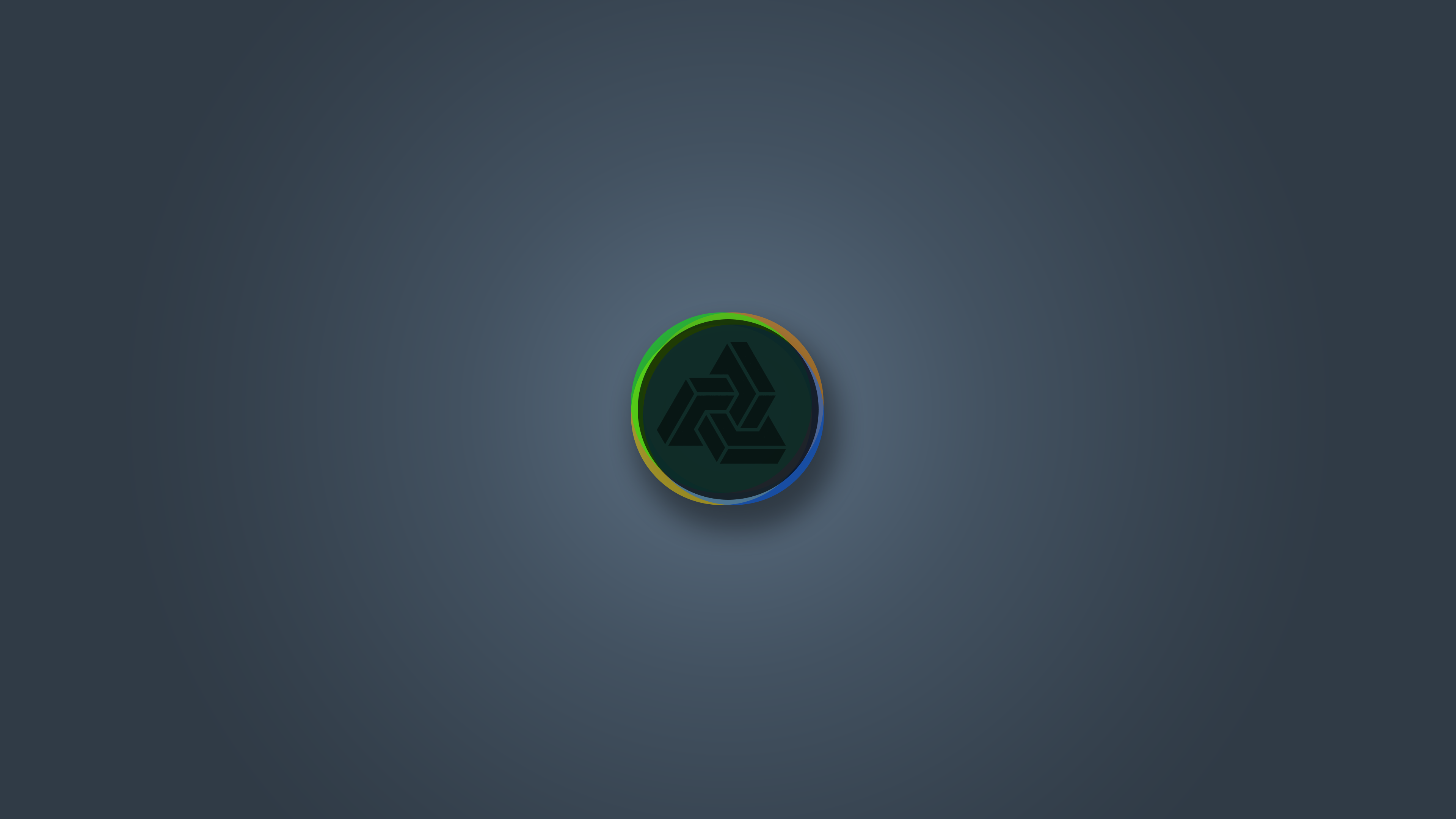 General 3840x2160 circle triangle geometry colorful