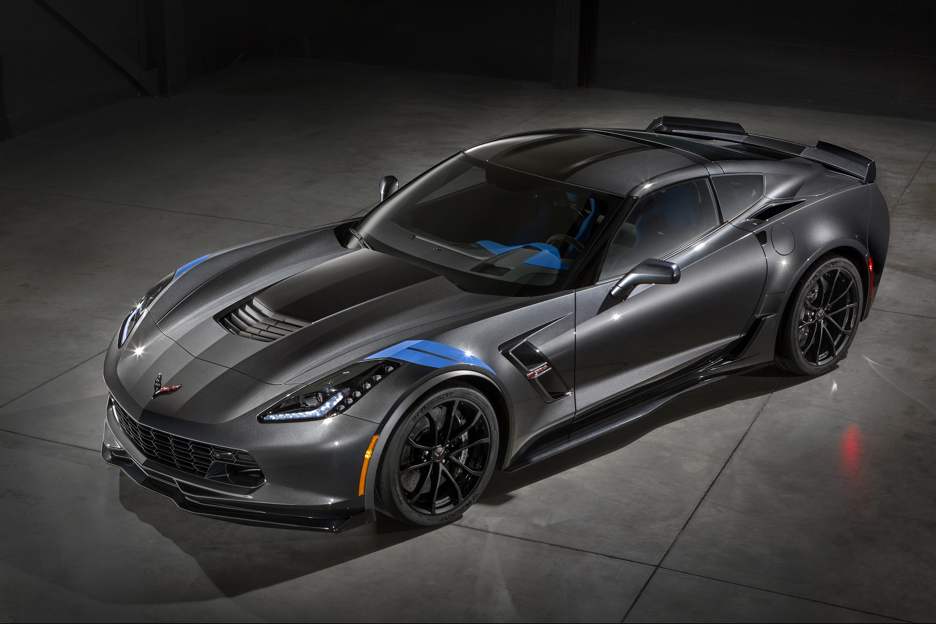General 3000x2002 car vehicle silver cars Chevrolet Corvette Chevrolet Corvette C7 American cars