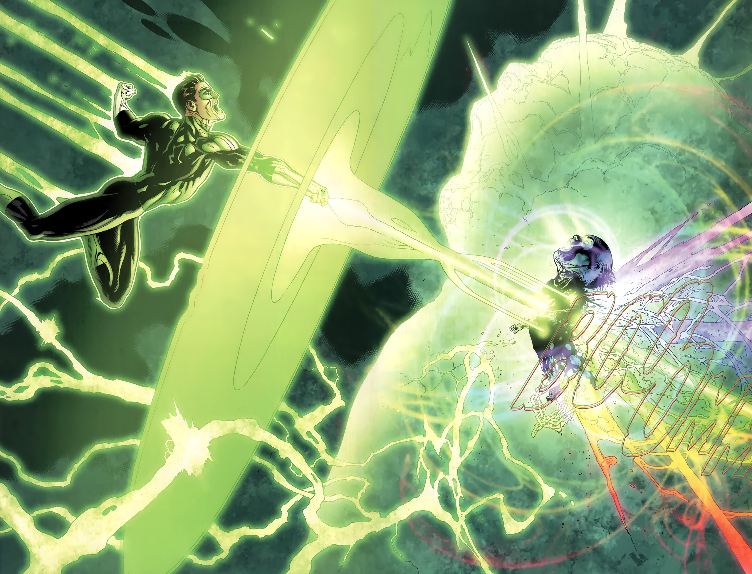 General 2560x1955 Green Lantern comics superhero green comic art digital art