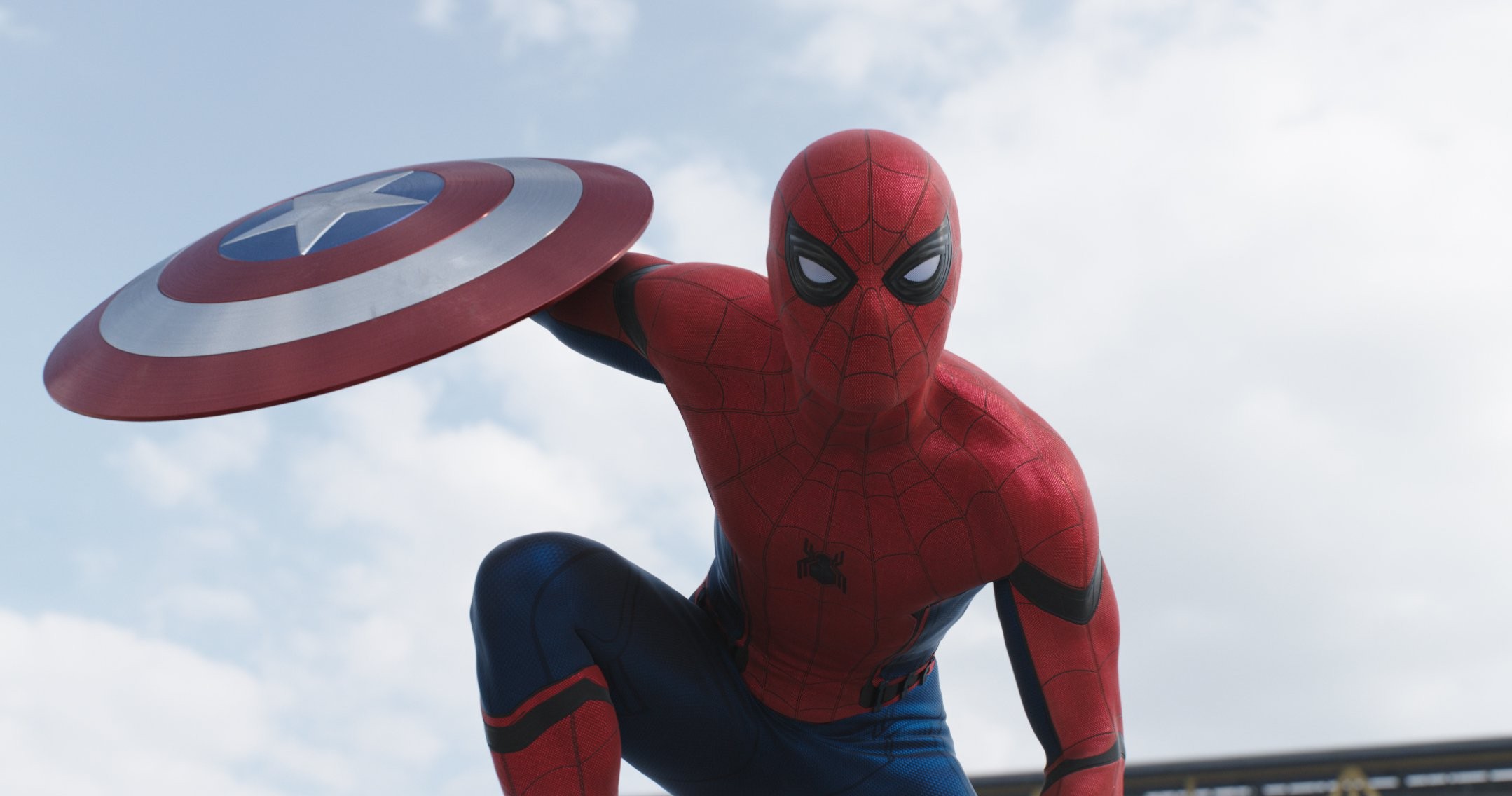 General 2158x1136 Spider-Man Captain America Captain America: Civil War Peter Parker shield movies Marvel Cinematic Universe film stills
