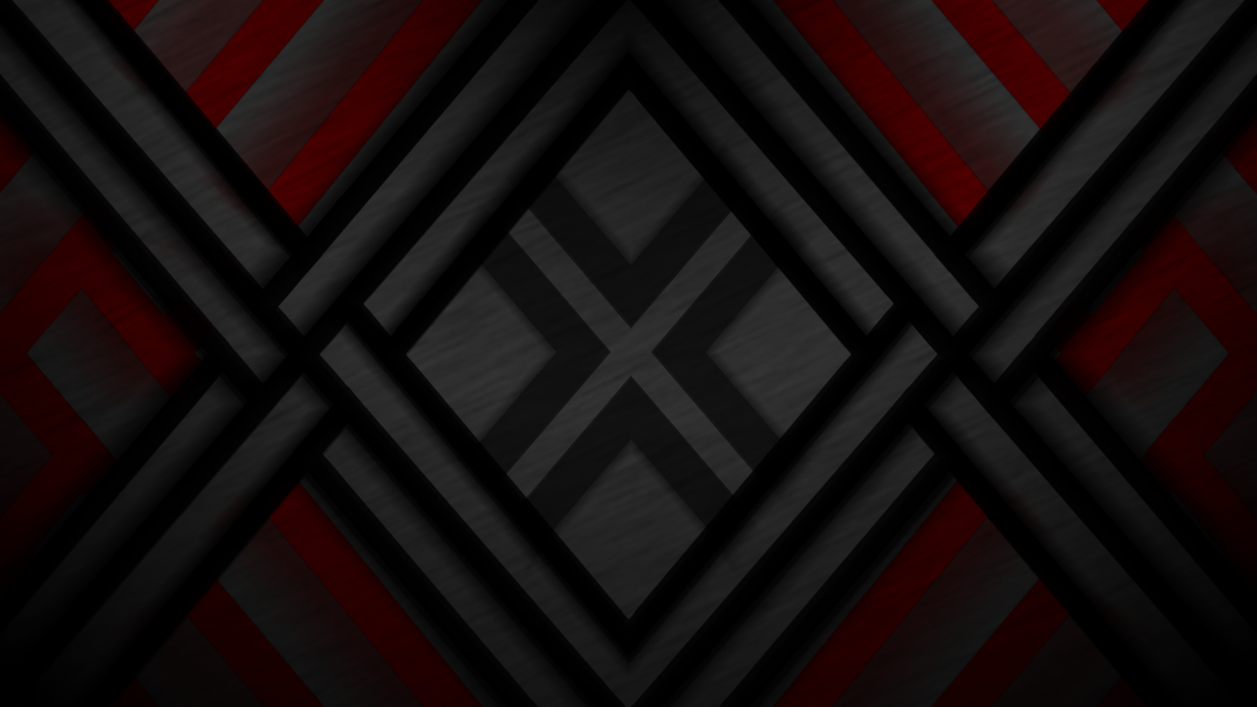 General 2560x1440 abstract dark minimalism red texture digital art