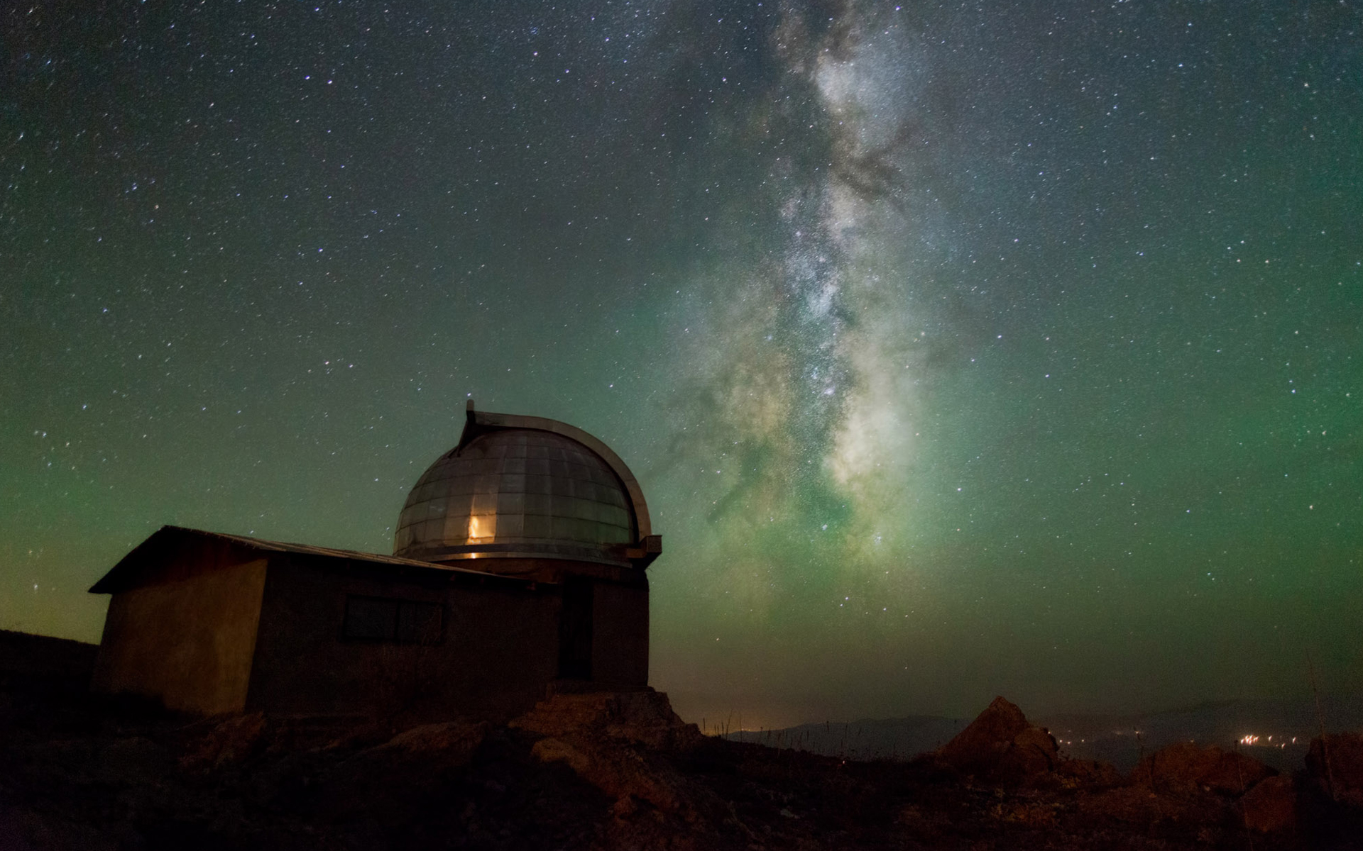 General 1920x1200 observatory stars night nature