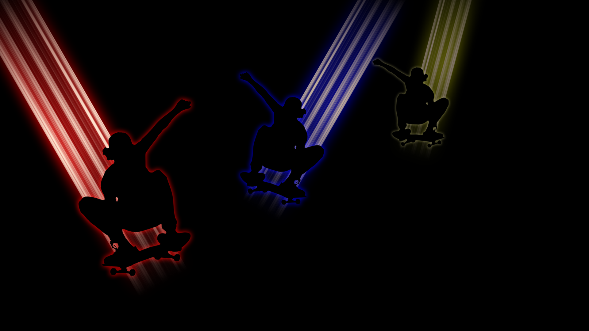 General 1920x1080 blue red black simple background