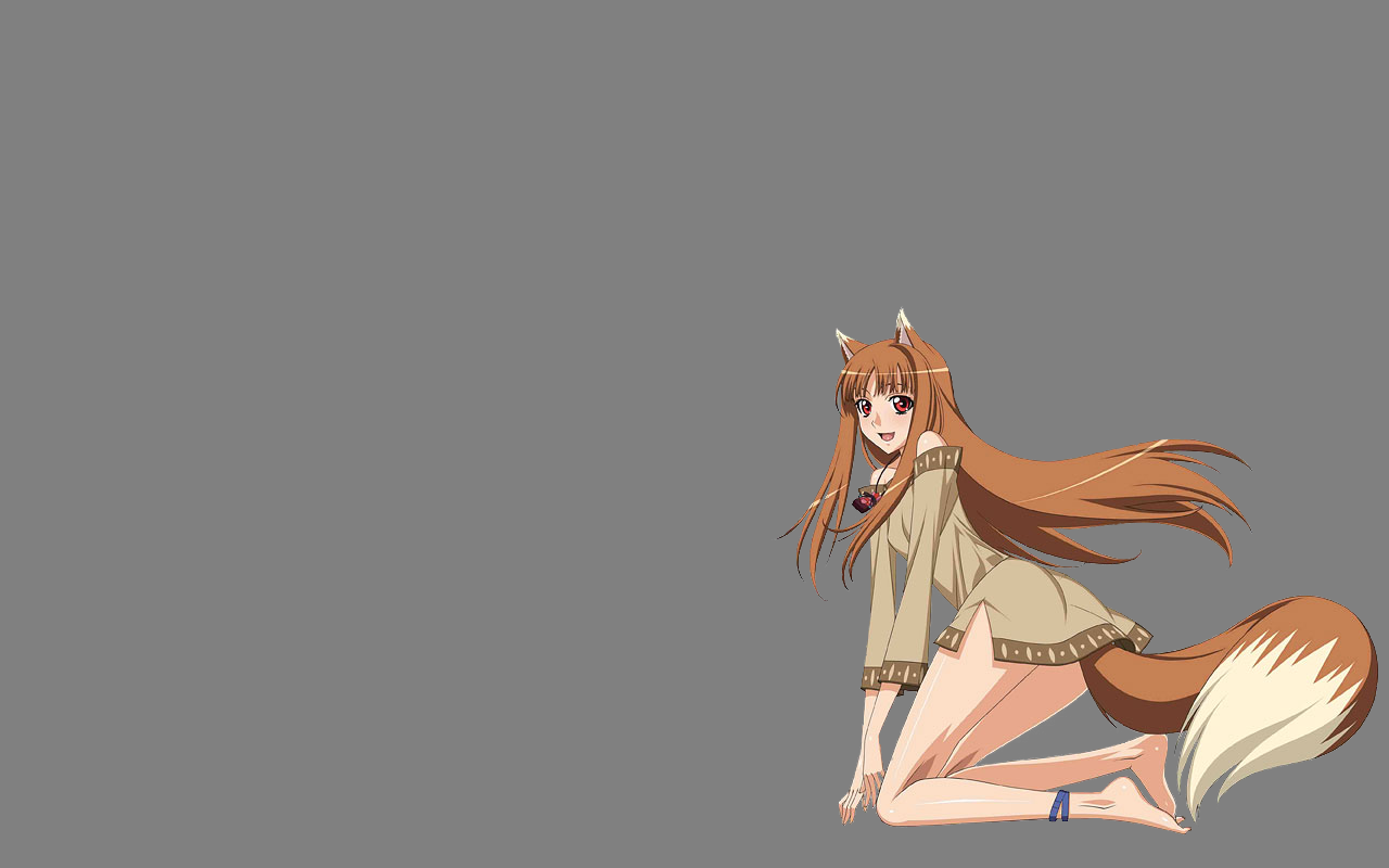 Anime 1280x800 anime Spice and Wolf Holo (Spice and Wolf)