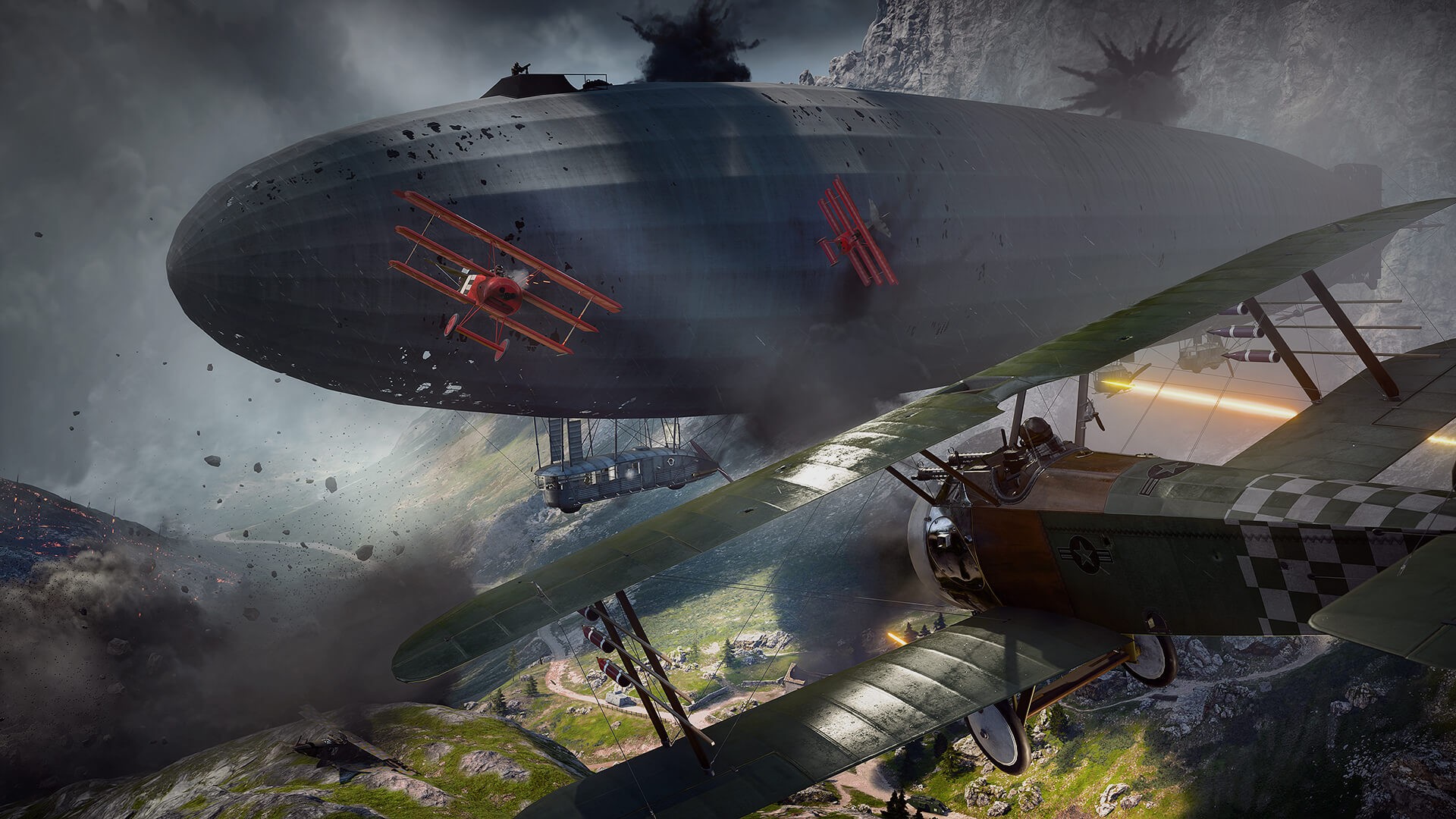 General 1920x1080 Battlefield 1 Battlefield (game) video games war EA DICE Electronic Arts Zeppelin World War I first-person shooter