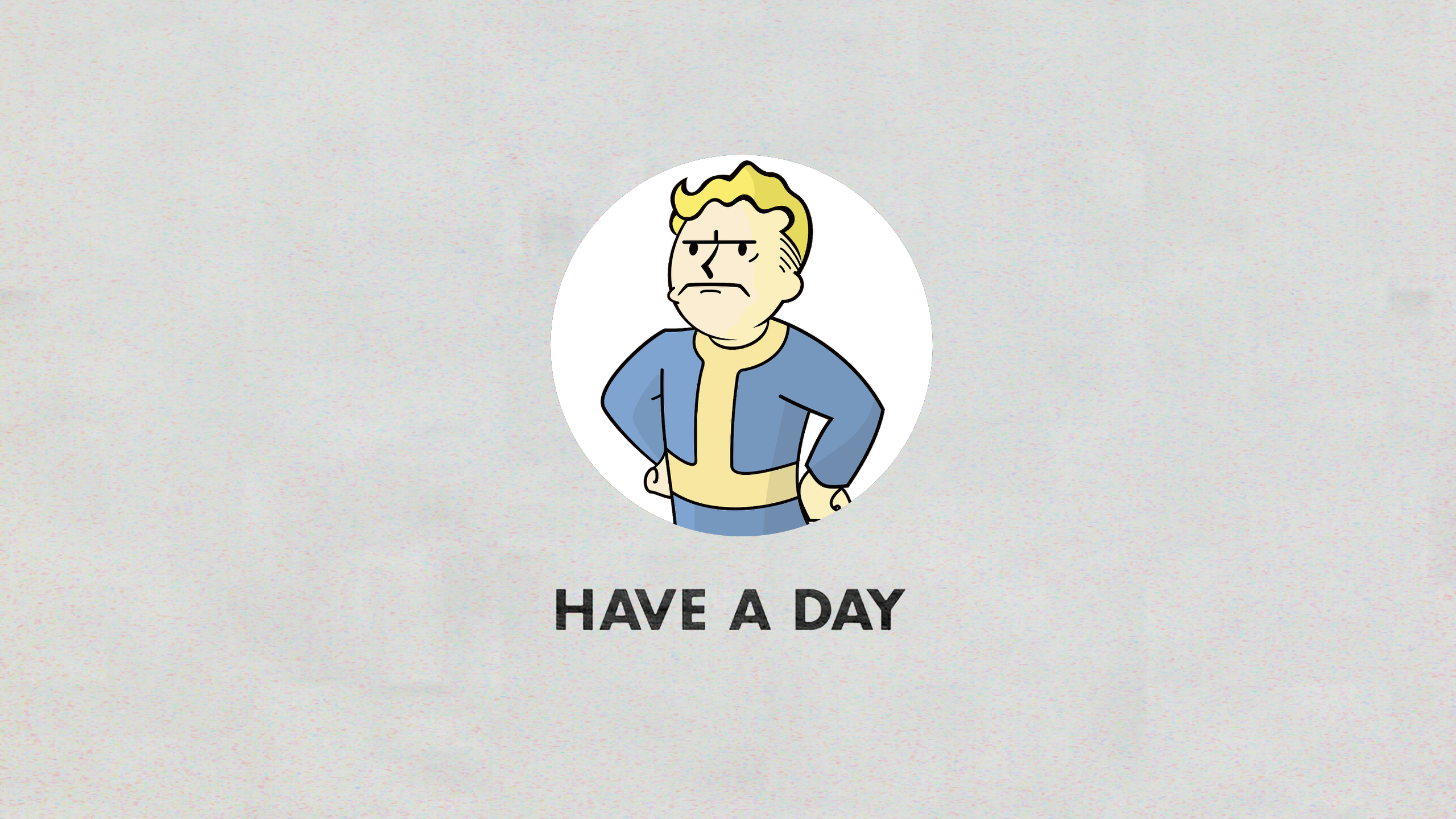 General 2560x1440 video games Pip-Boy Fallout PC gaming minimalism simple background typography